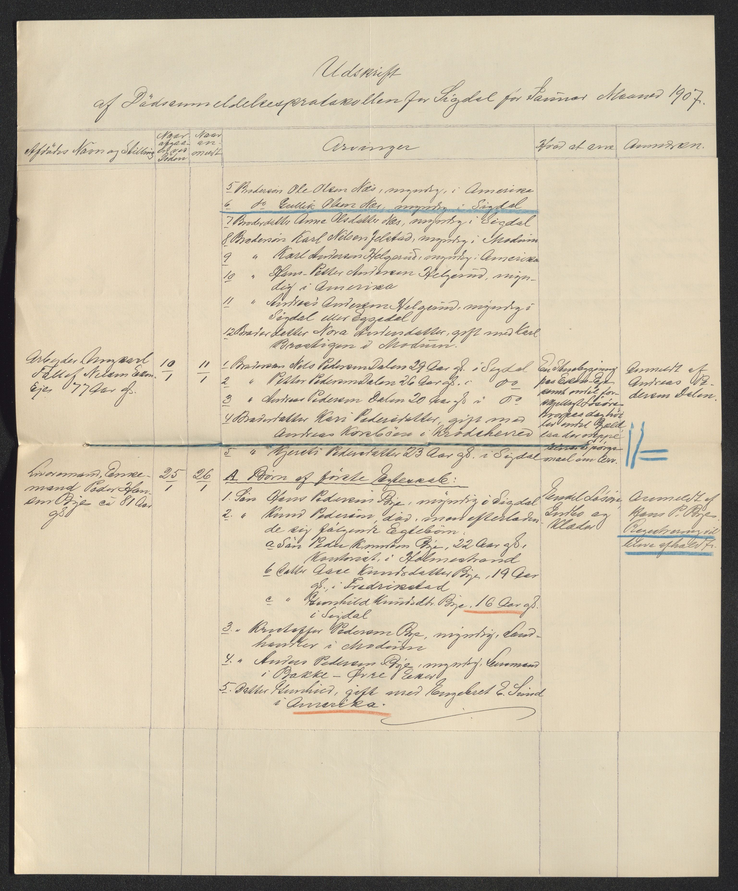 Eiker, Modum og Sigdal sorenskriveri, AV/SAKO-A-123/H/Ha/Hab/L0032: Dødsfallsmeldinger, 1907-1908, s. 300