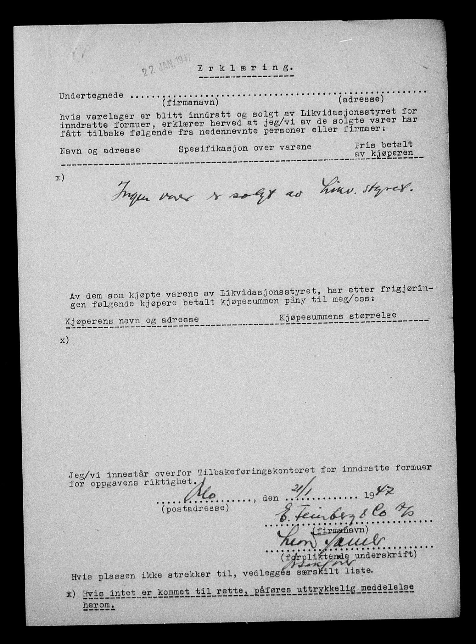 Justisdepartementet, Tilbakeføringskontoret for inndratte formuer, AV/RA-S-1564/H/Hc/Hcc/L0934: --, 1945-1947, s. 170