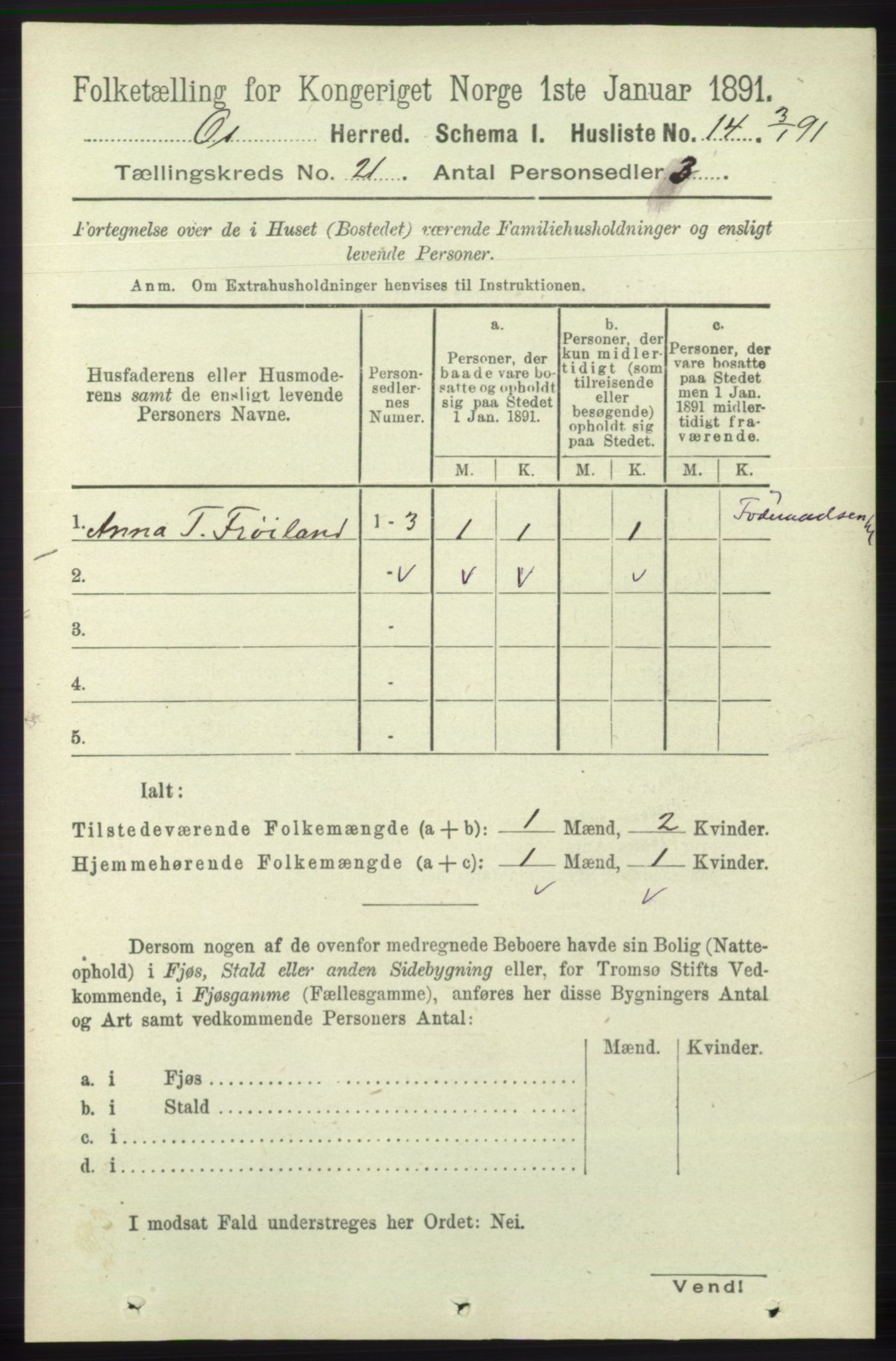 RA, Folketelling 1891 for 1243 Os herred, 1891, s. 4831