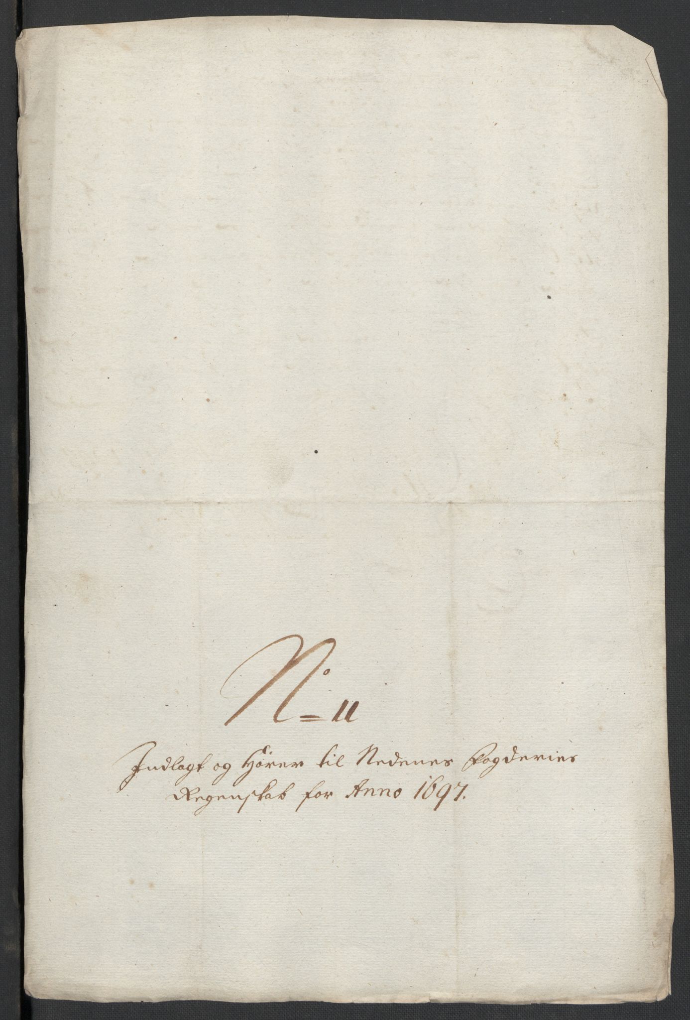 Rentekammeret inntil 1814, Reviderte regnskaper, Fogderegnskap, RA/EA-4092/R39/L2313: Fogderegnskap Nedenes, 1696-1697, s. 171