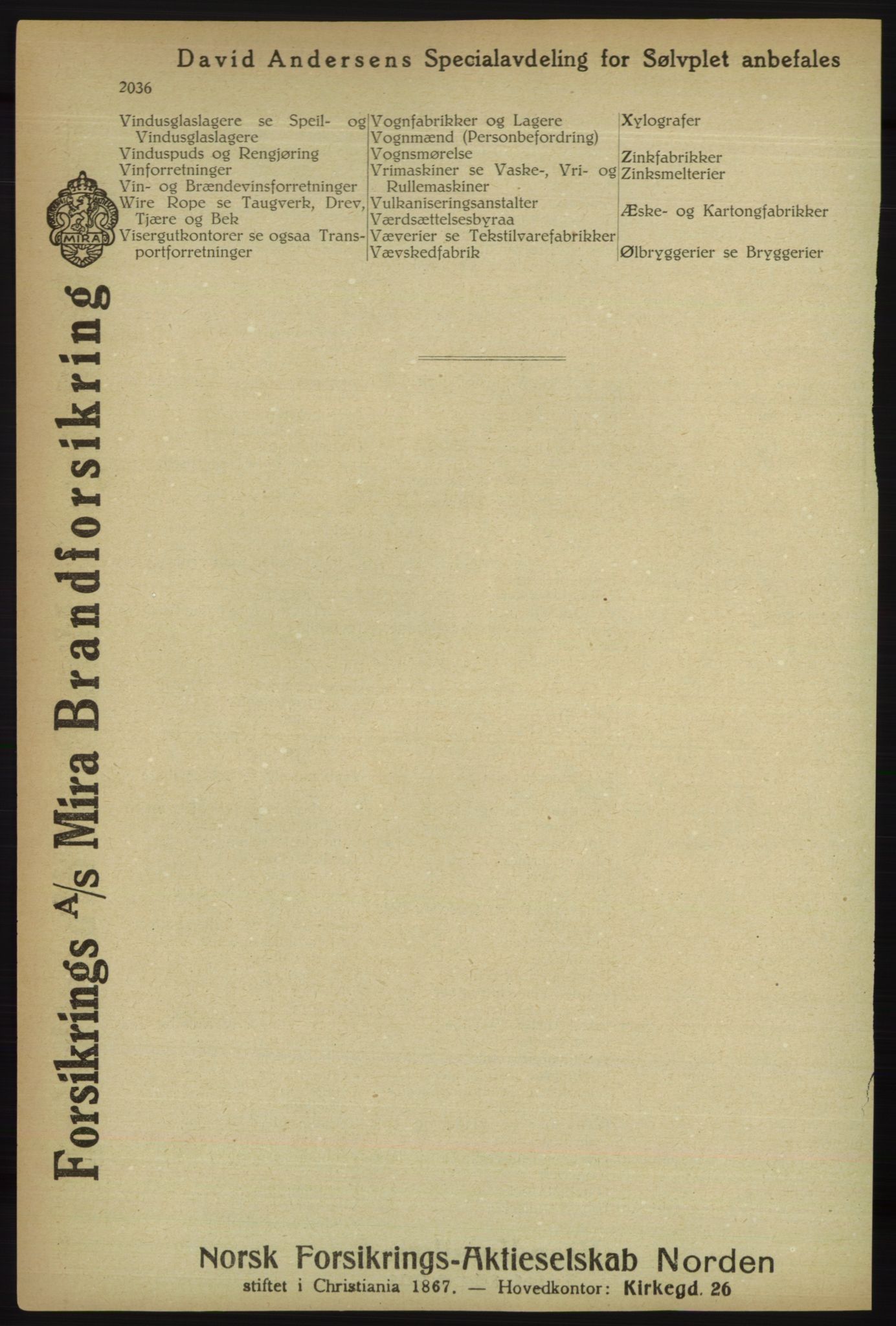 Kristiania/Oslo adressebok, PUBL/-, 1918, s. 2189