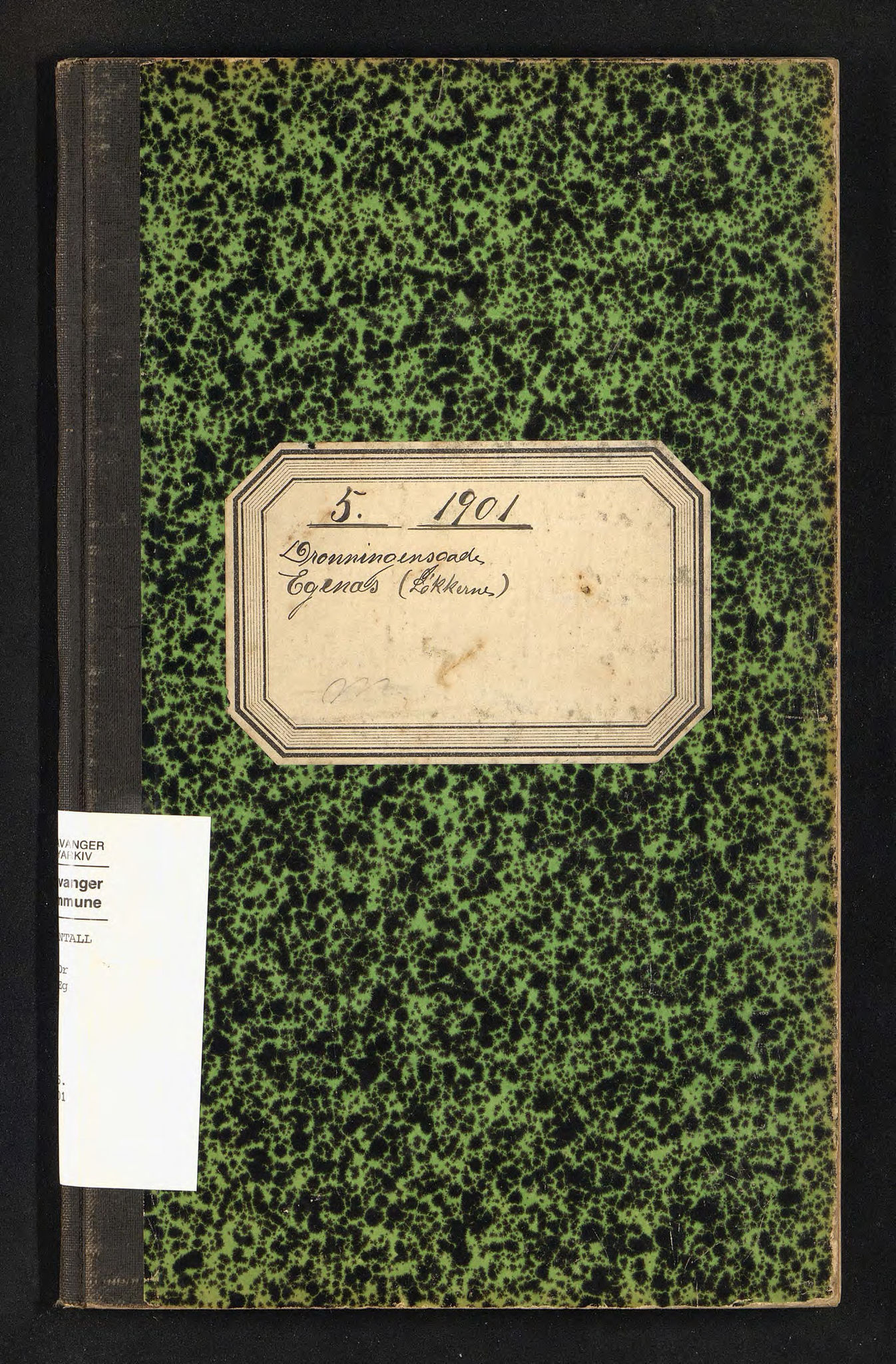 BYST, Ligningsmanntall for Stavanger 1901 - Dronningensgade - Egenæs (Løkkene), 1901