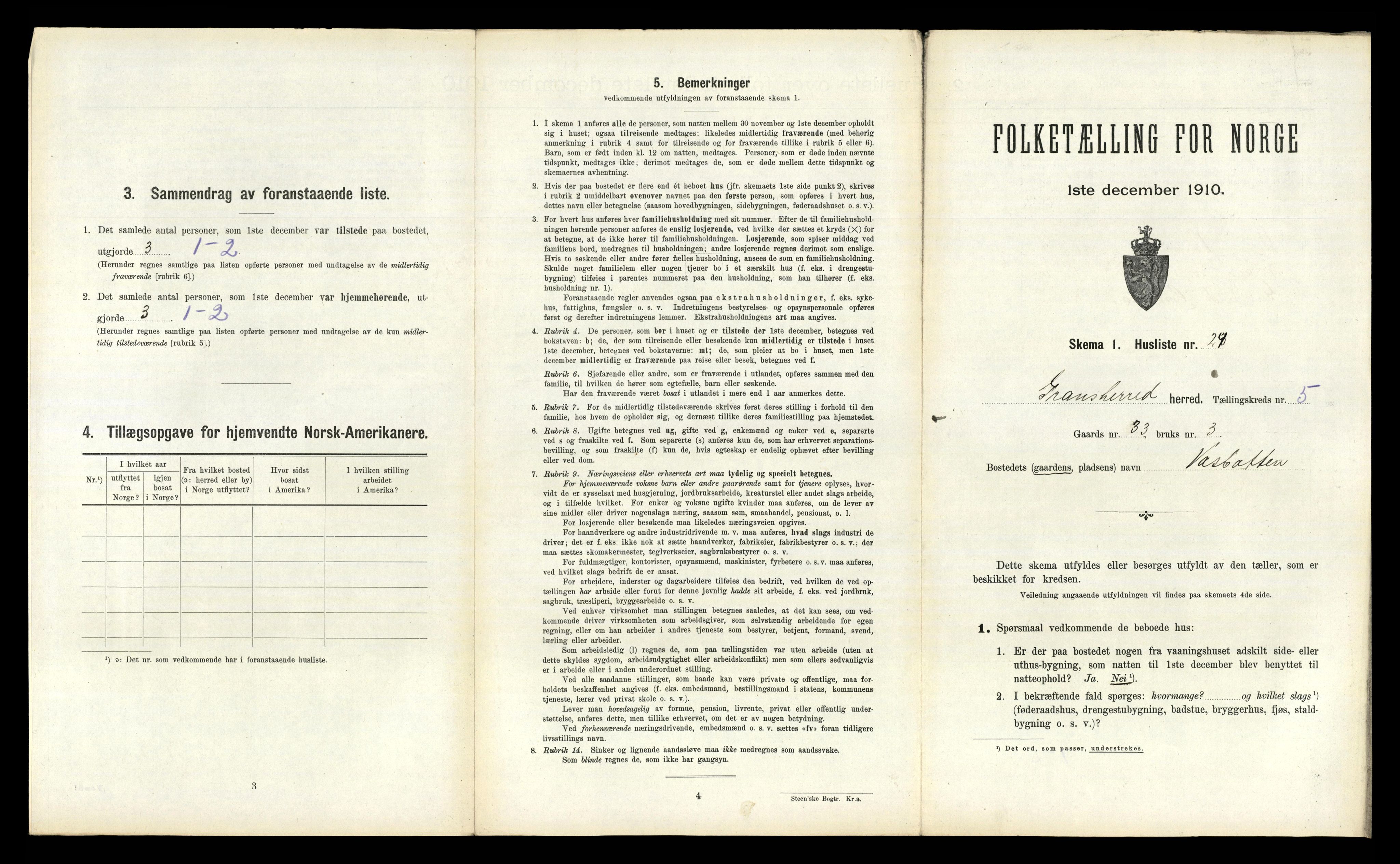RA, Folketelling 1910 for 0824 Gransherad herred, 1910, s. 404