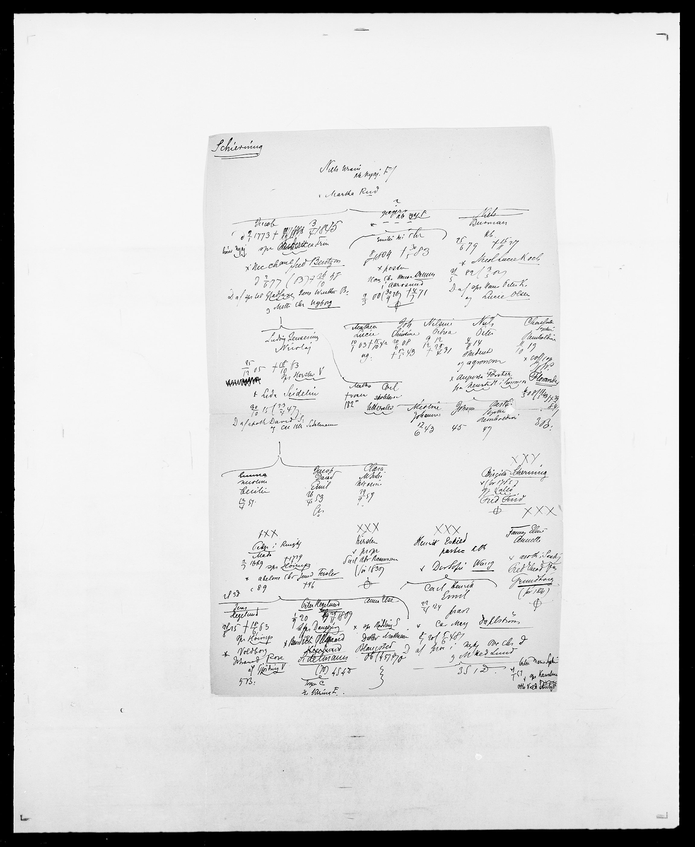 Delgobe, Charles Antoine - samling, AV/SAO-PAO-0038/D/Da/L0034: Saabye - Schmincke, s. 519