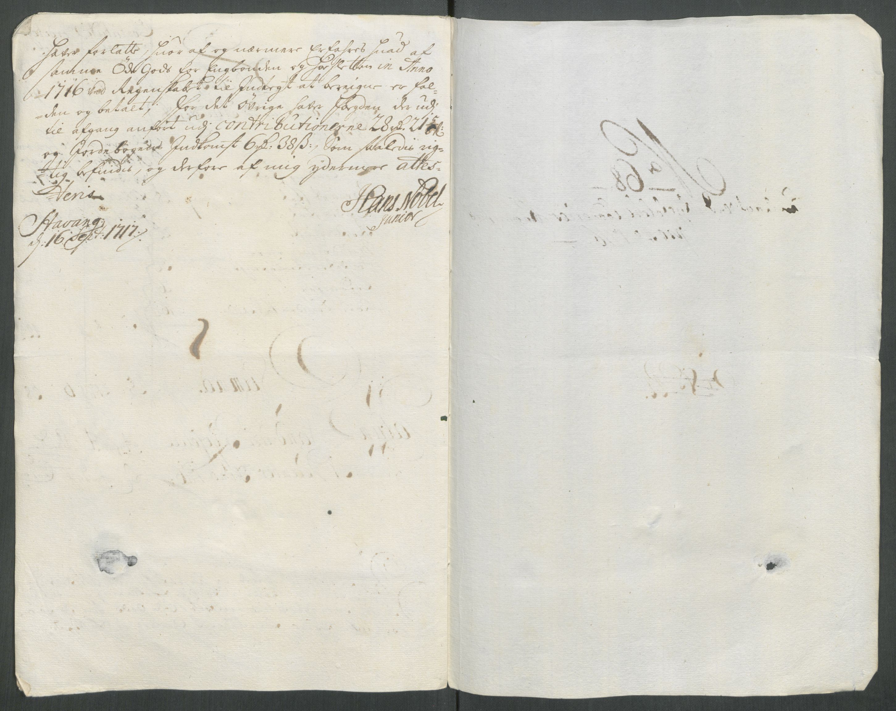 Rentekammeret inntil 1814, Reviderte regnskaper, Fogderegnskap, RA/EA-4092/R47/L2869: Fogderegnskap Ryfylke, 1716, s. 338