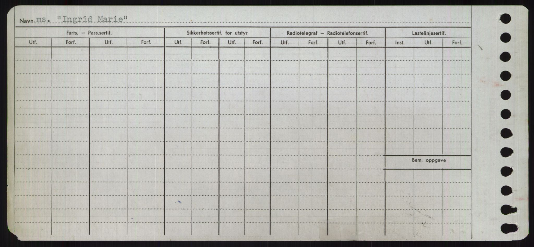 Sjøfartsdirektoratet med forløpere, Skipsmålingen, RA/S-1627/H/Ha/L0003/0001: Fartøy, Hilm-Mar / Fartøy, Hilm-Kol, s. 346