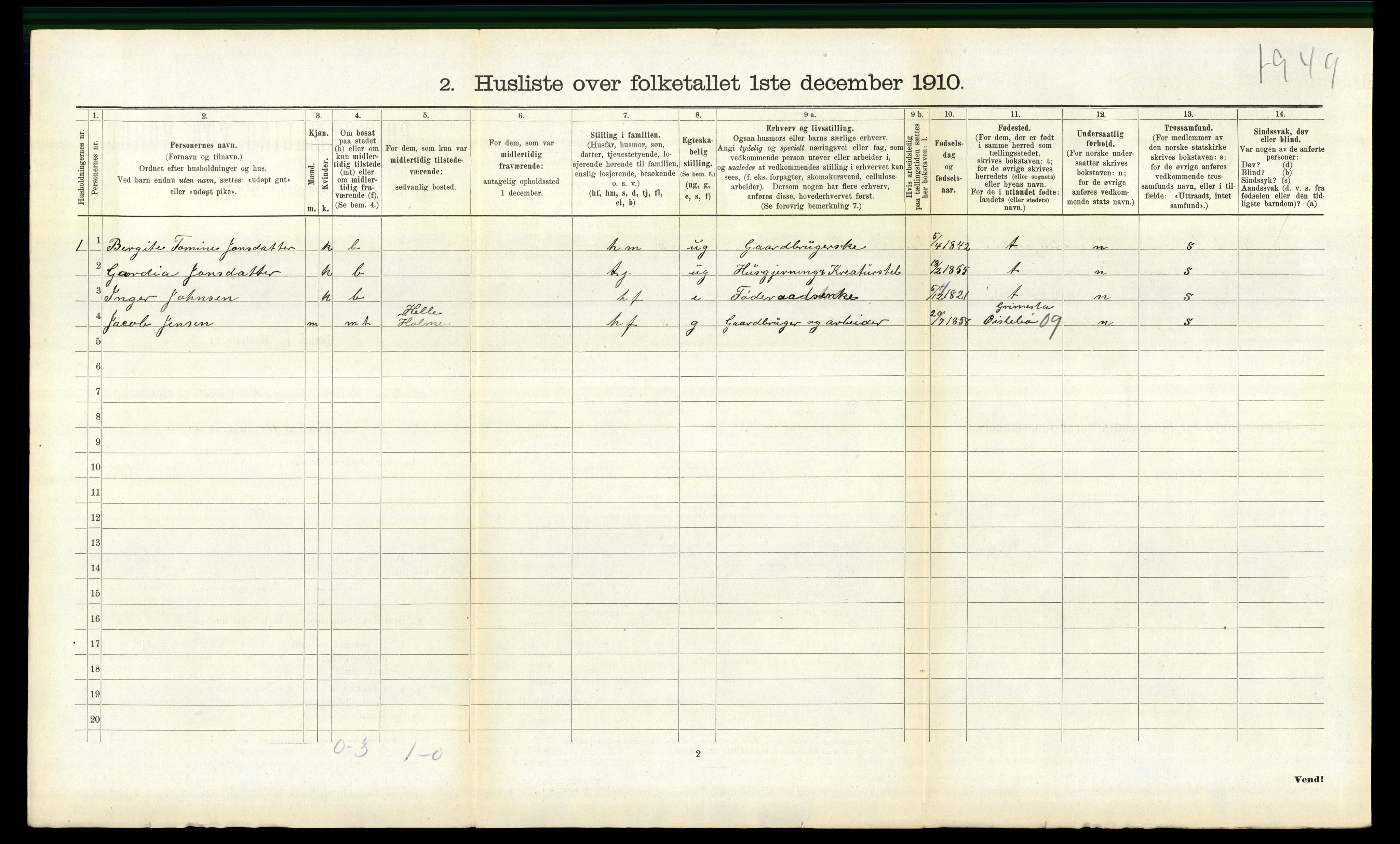 RA, Folketelling 1910 for 1019 Halse og Harkmark herred, 1910, s. 1347