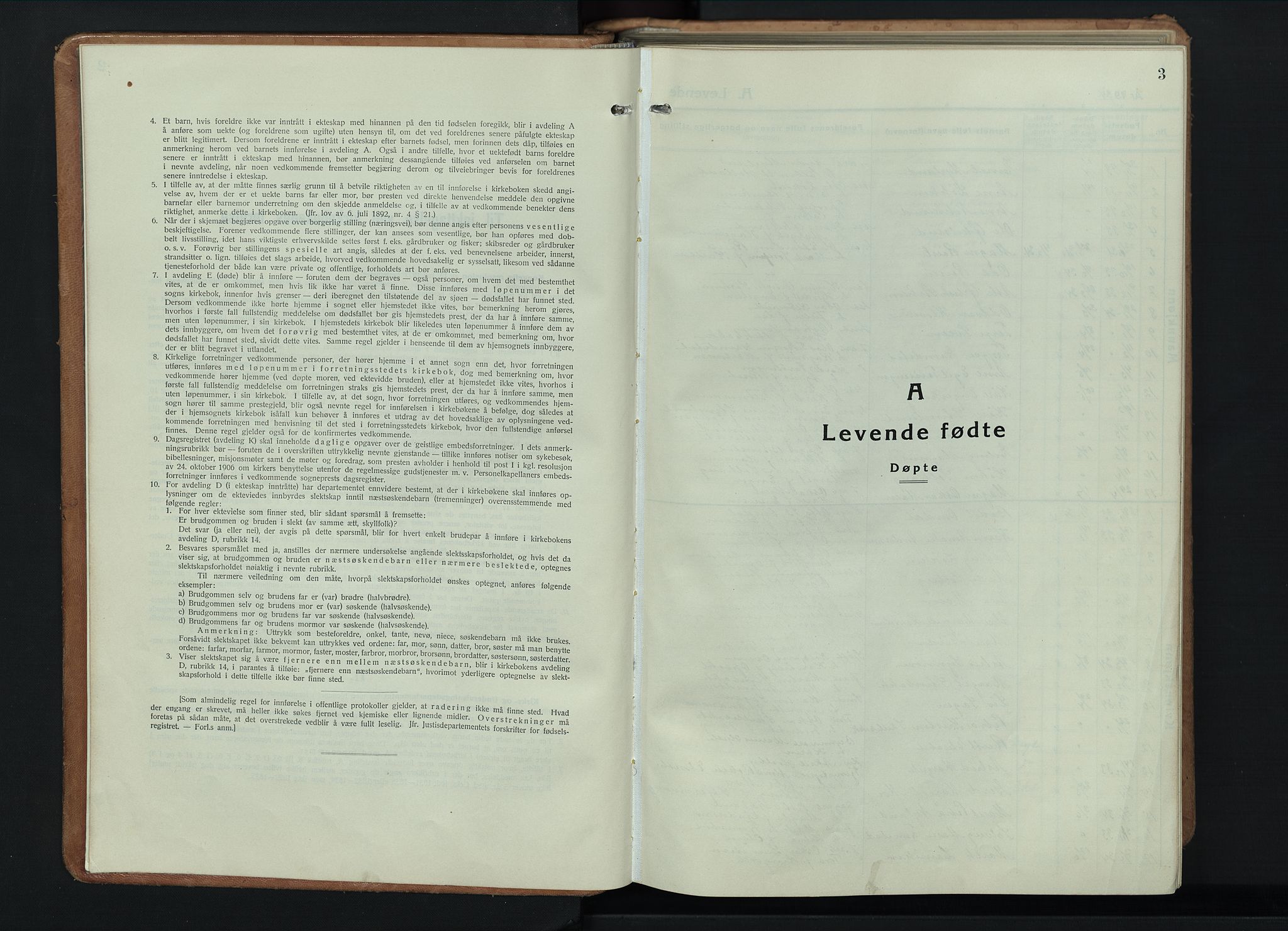 Østre Toten prestekontor, AV/SAH-PREST-104/H/Ha/Hab/L0011: Klokkerbok nr. 11, 1934-1952, s. 3