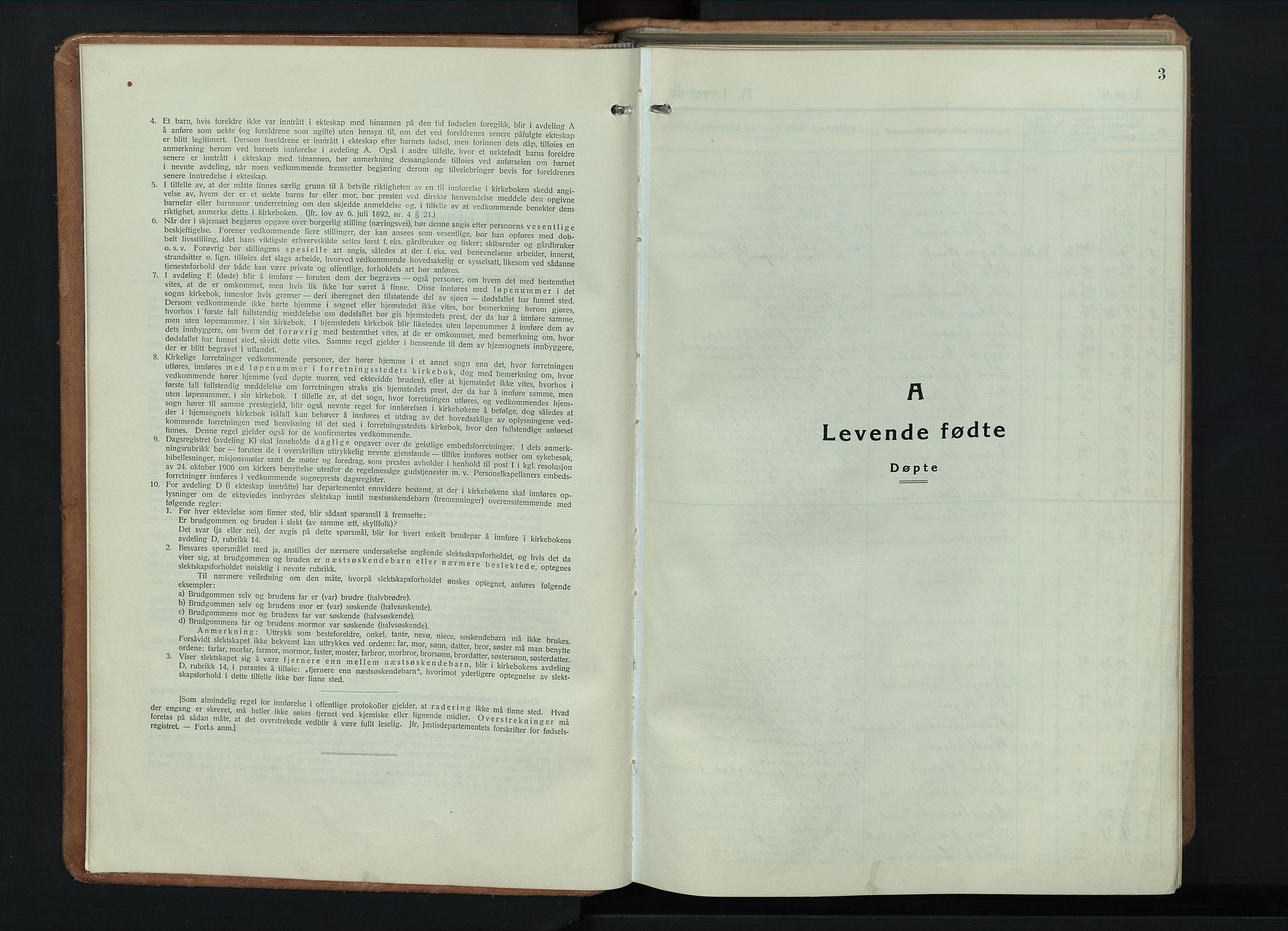 Østre Toten prestekontor, SAH/PREST-104/H/Ha/Hab/L0011: Klokkerbok nr. 11, 1934-1952, s. 3