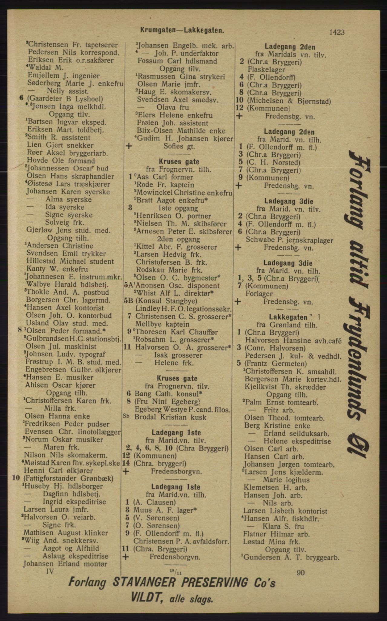 Kristiania/Oslo adressebok, PUBL/-, 1913, s. 1379