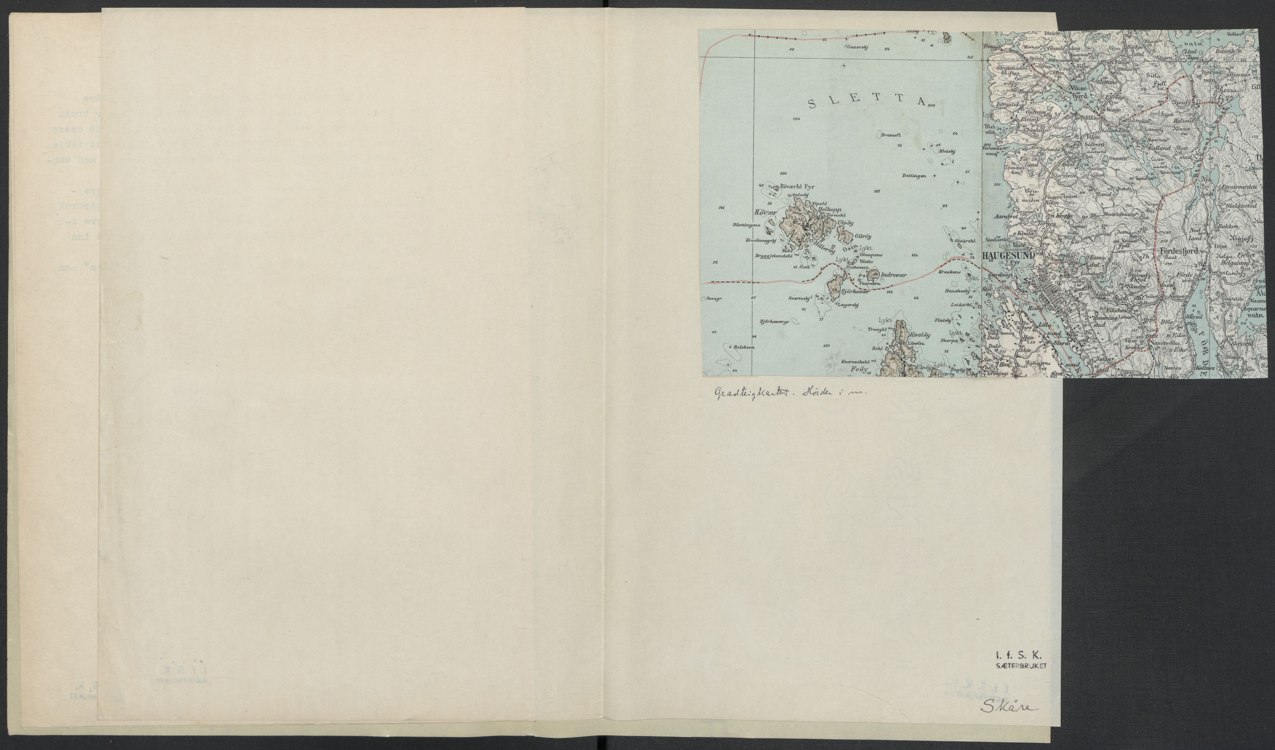 Instituttet for sammenlignende kulturforskning, AV/RA-PA-0424/F/Fc/L0009/0002: Eske B9: / Rogaland (perm XXIII), 1932-1938