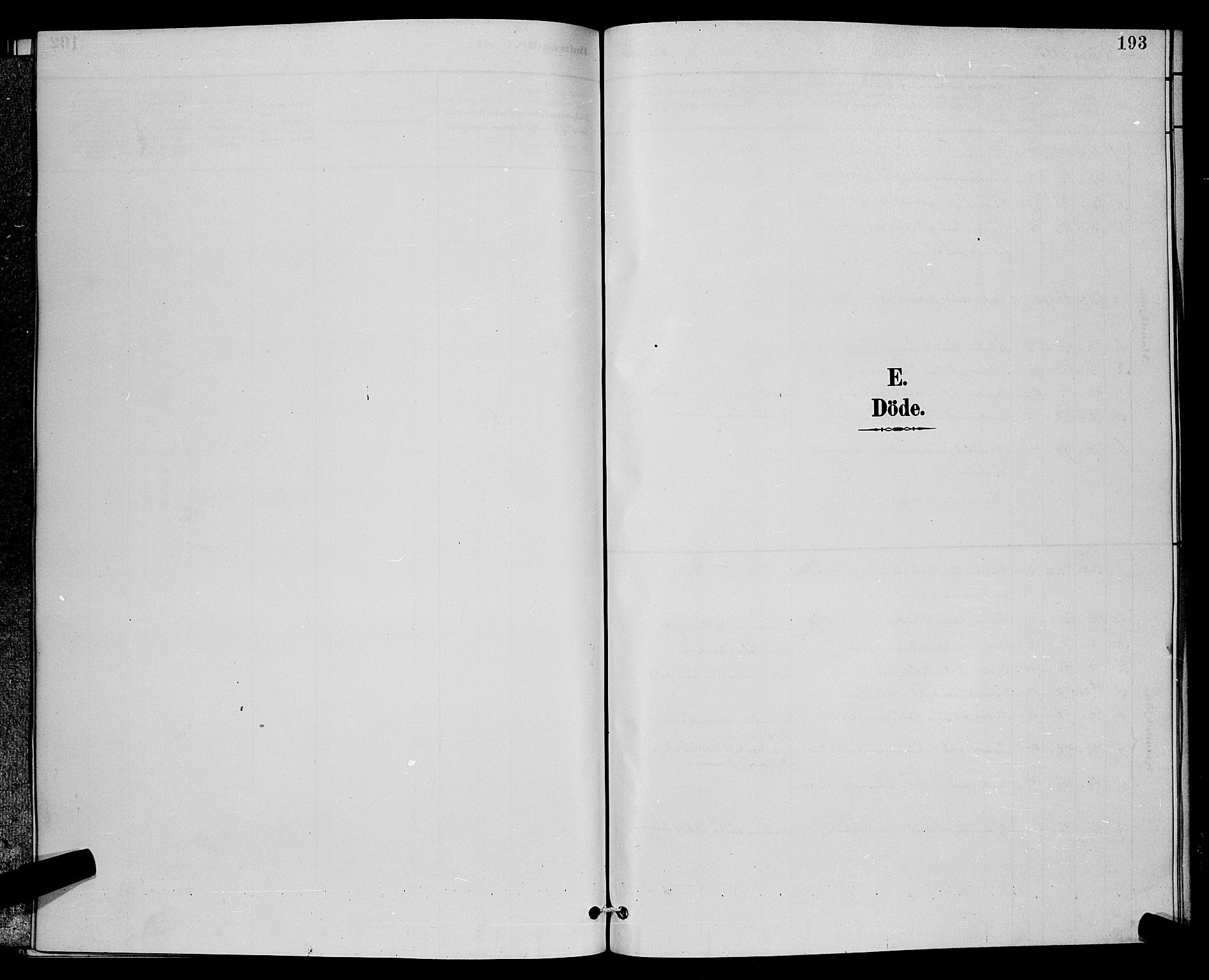 Sørum prestekontor Kirkebøker, SAO/A-10303/G/Ga/L0005: Klokkerbok nr. I 5.2, 1886-1894, s. 193