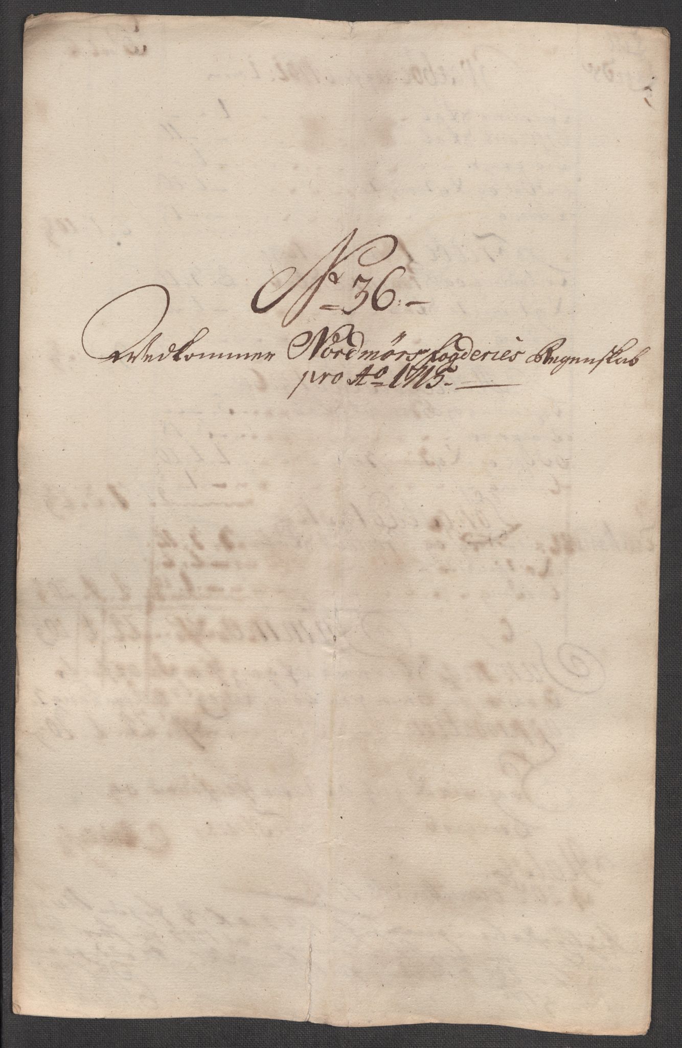 Rentekammeret inntil 1814, Reviderte regnskaper, Fogderegnskap, AV/RA-EA-4092/R56/L3748: Fogderegnskap Nordmøre, 1714-1715, s. 550