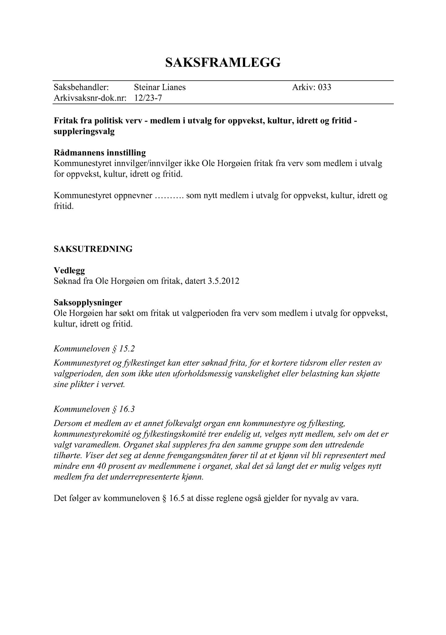 Klæbu Kommune, TRKO/KK/01-KS/L005: Kommunestyret - Møtedokumenter, 2012, s. 962