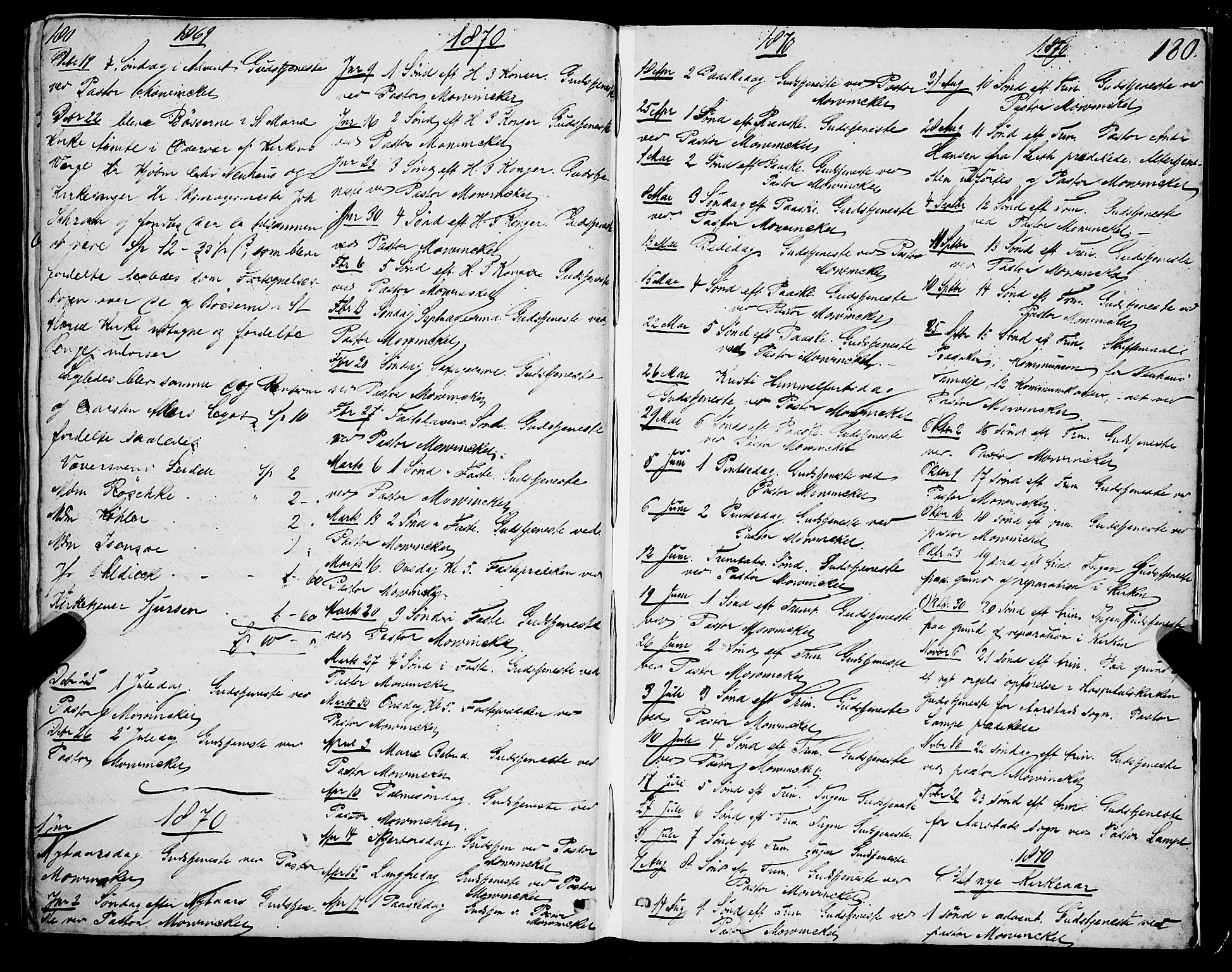 Mariakirken Sokneprestembete, AV/SAB-A-76901/H/Haa/L0006: Ministerialbok nr. A 6, 1846-1877, s. 180