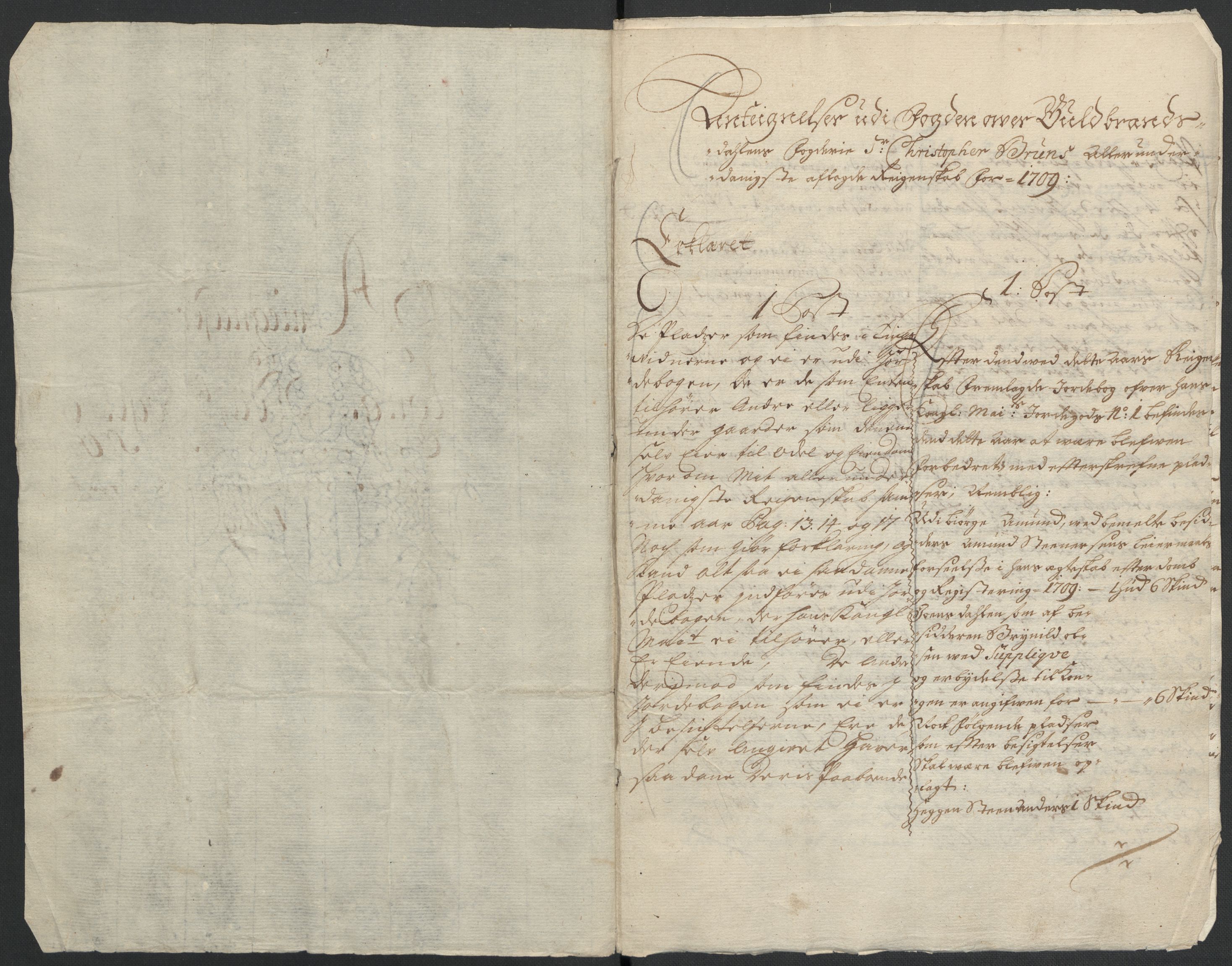 Rentekammeret inntil 1814, Reviderte regnskaper, Fogderegnskap, RA/EA-4092/R17/L1179: Fogderegnskap Gudbrandsdal, 1708-1710, s. 267