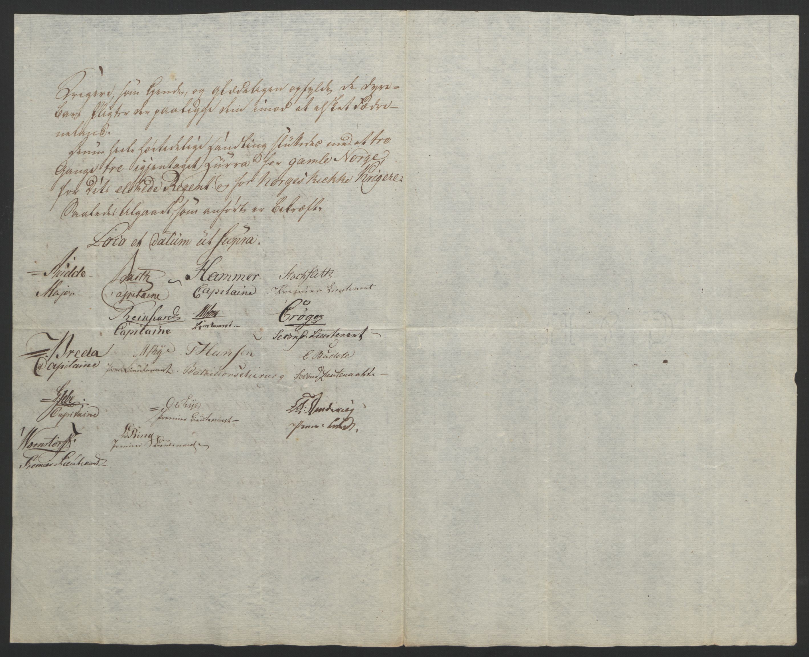 Statsrådssekretariatet, RA/S-1001/D/Db/L0007: Fullmakter for Eidsvollsrepresentantene i 1814. , 1814, s. 100