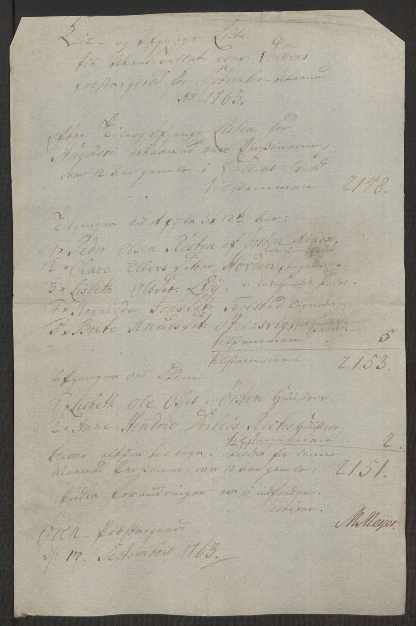 Rentekammeret inntil 1814, Realistisk ordnet avdeling, AV/RA-EA-4070/Ol/L0019: [Gg 10]: Ekstraskatten, 23.09.1762. Sunnmøre, 1762-1763, s. 355