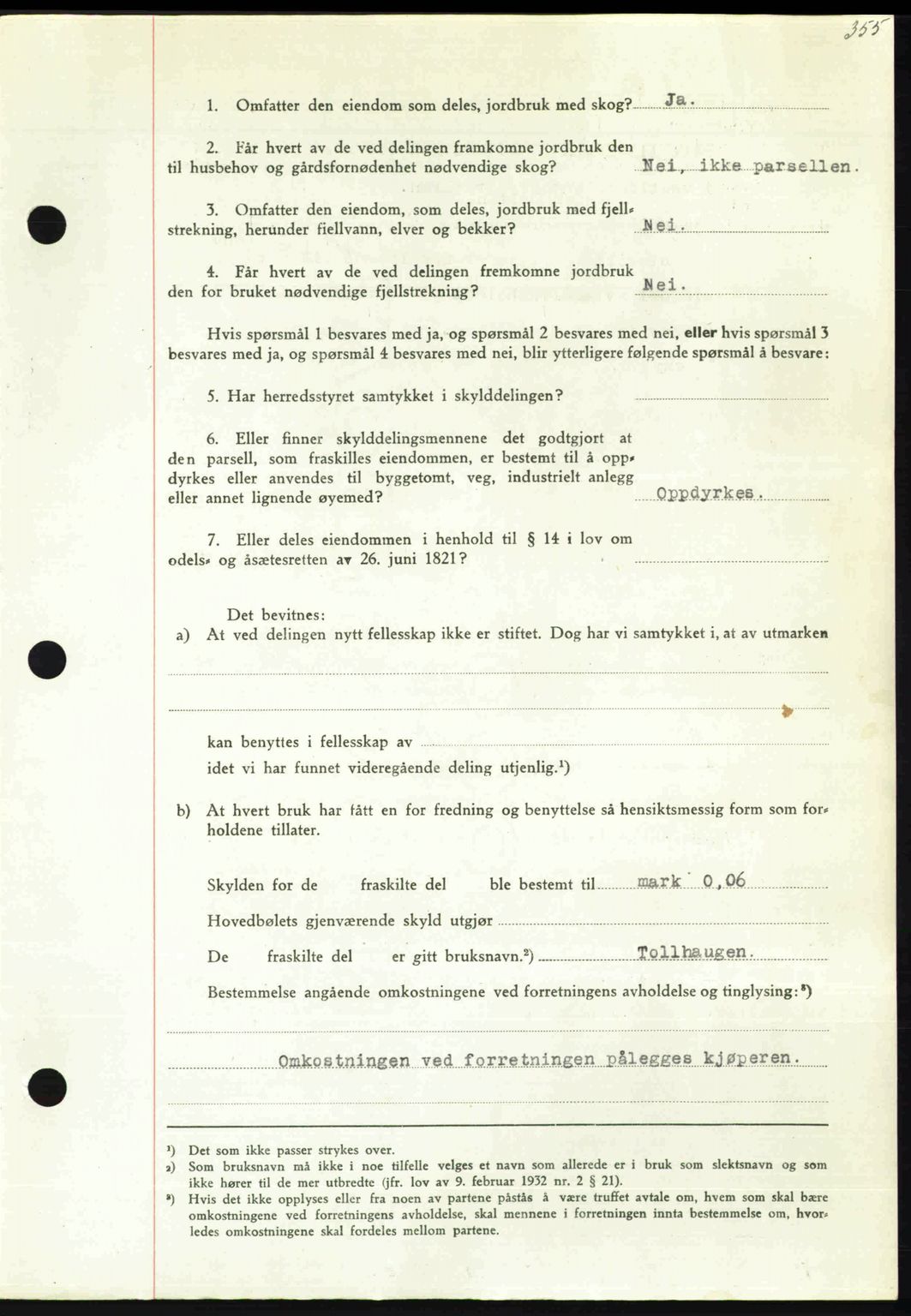 Nordmøre sorenskriveri, AV/SAT-A-4132/1/2/2Ca: Pantebok nr. A109, 1948-1948, Dagboknr: 2617/1948