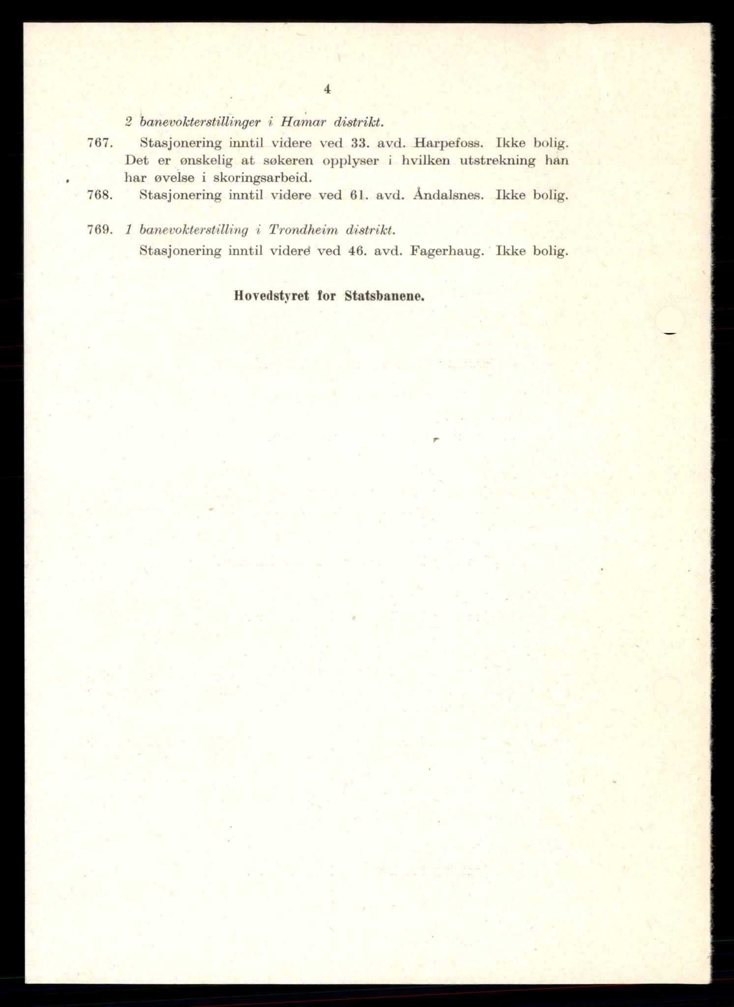 Norges statsbaner (NSB) - Narvik distrikt, AV/SAT-A-6460/0002/X/Xd/L0002: --, 1940-1954, s. 1394