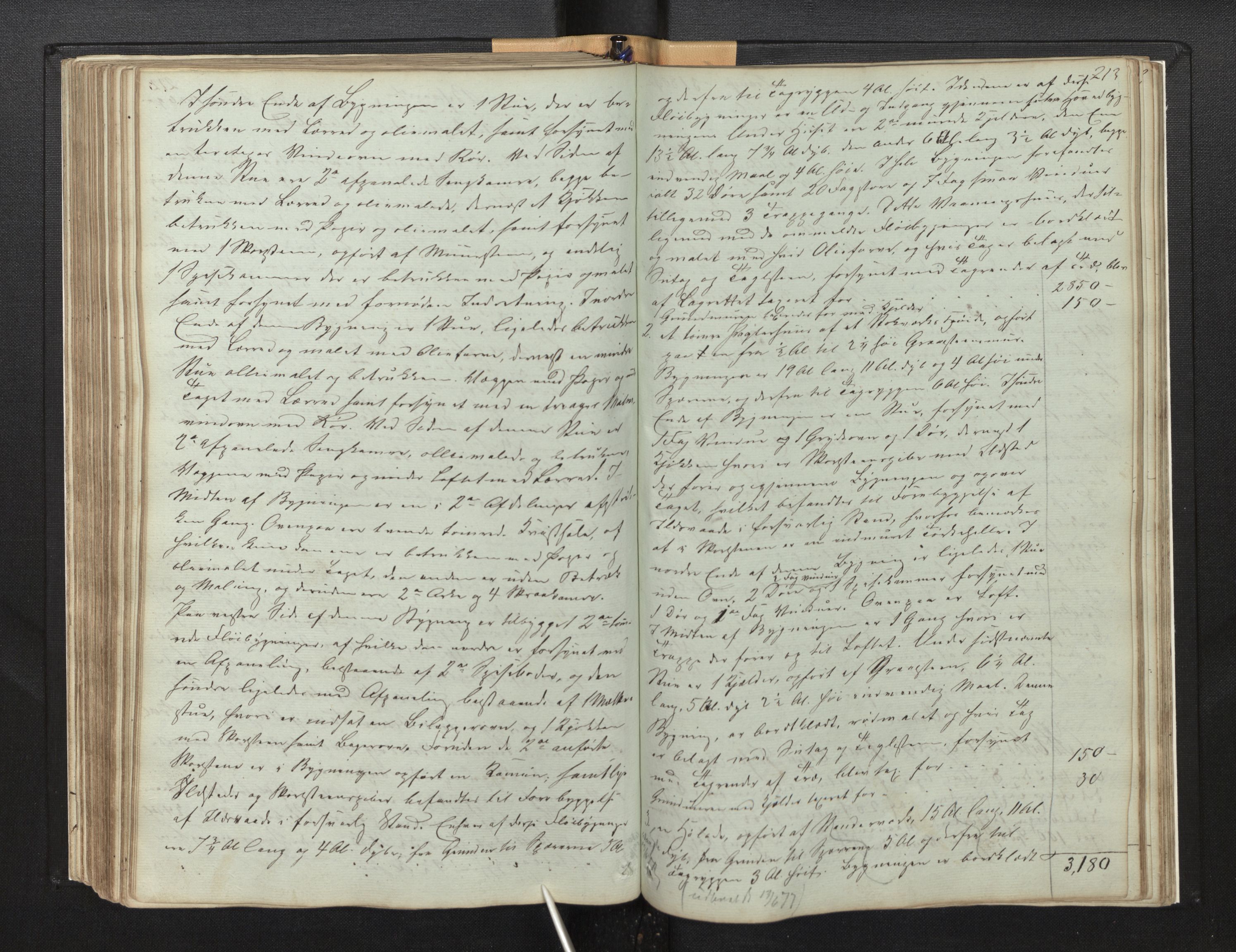Lensmannen i Hamre, AV/SAB-A-32601/0012/L0001: Branntakstprotokoll, 1846-1872, s. 212b-213a