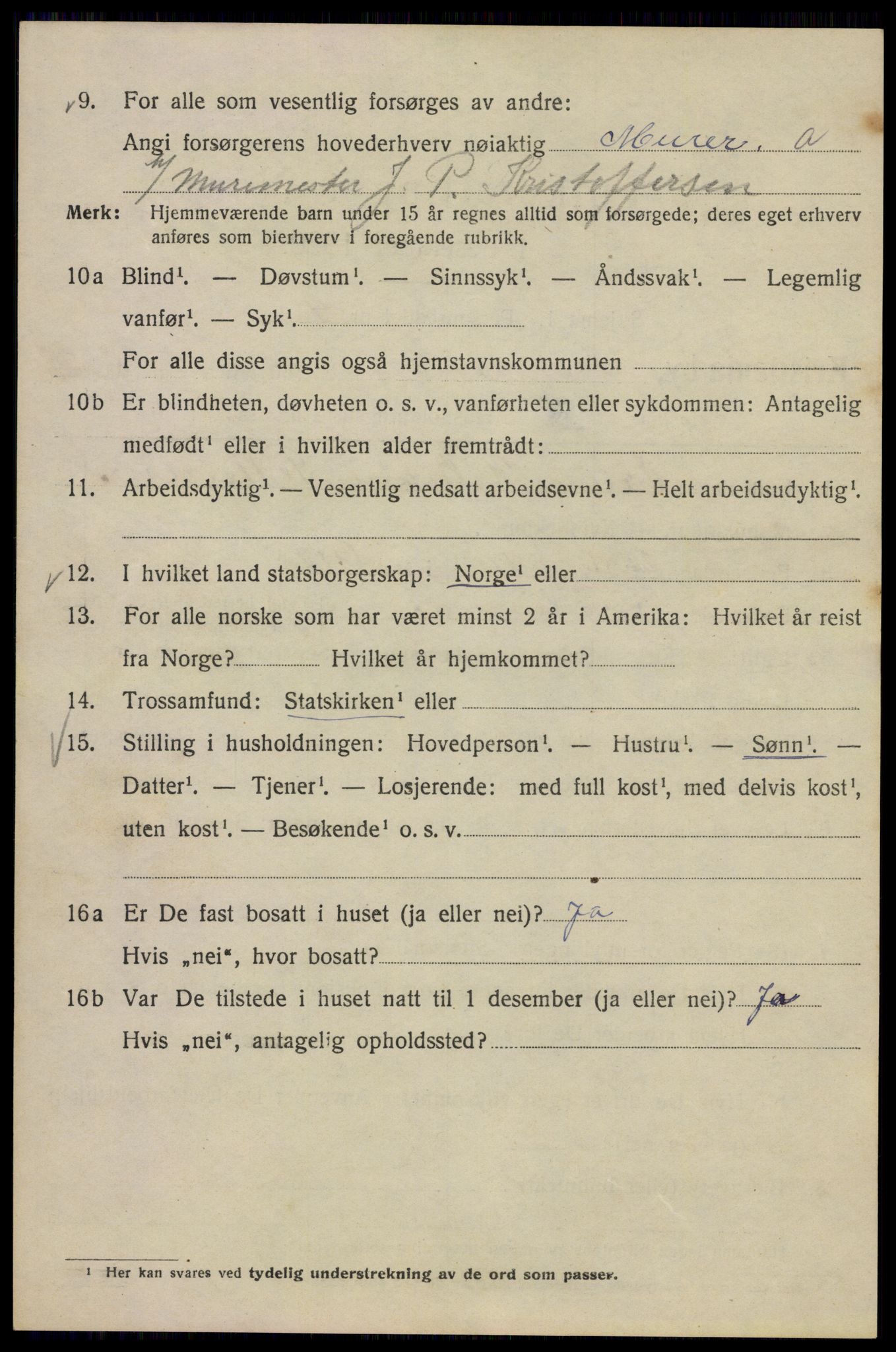 SAO, Folketelling 1920 for 0301 Kristiania kjøpstad, 1920, s. 361432