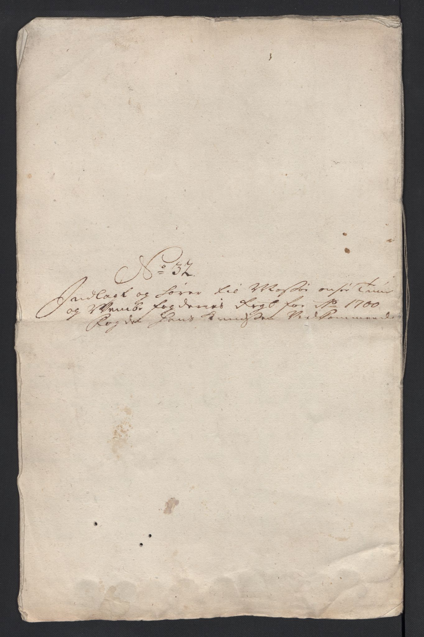 Rentekammeret inntil 1814, Reviderte regnskaper, Fogderegnskap, AV/RA-EA-4092/R04/L0129: Fogderegnskap Moss, Onsøy, Tune, Veme og Åbygge, 1700, s. 484