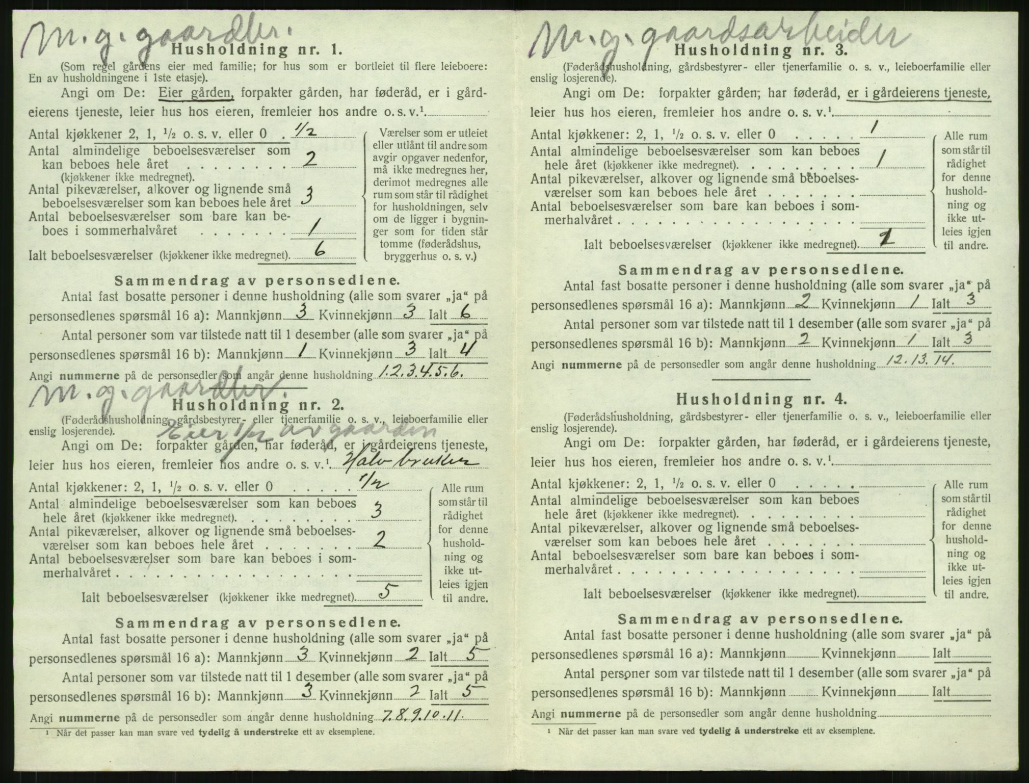 SAT, Folketelling 1920 for 1535 Vestnes herred, 1920, s. 1038