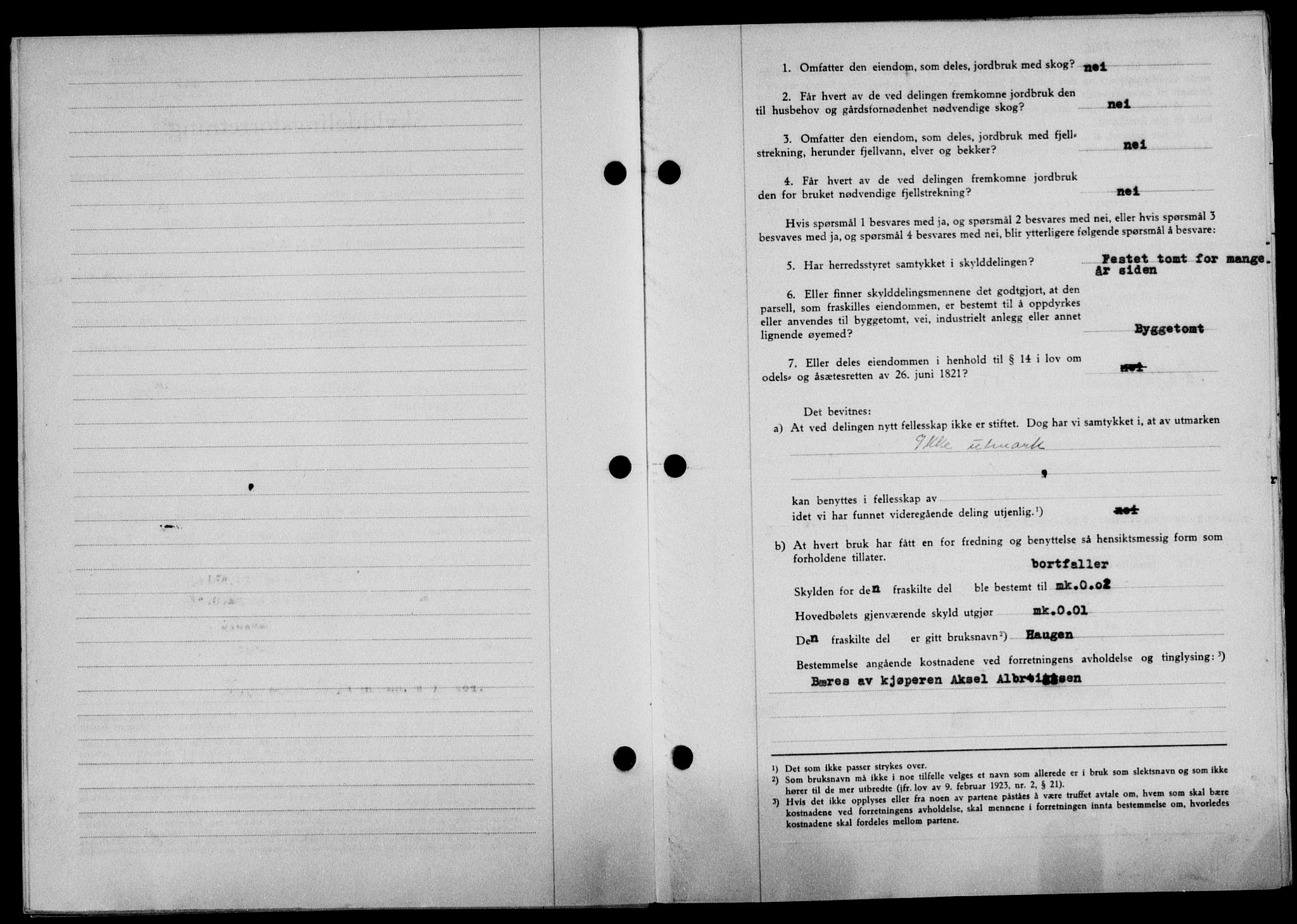 Lofoten sorenskriveri, SAT/A-0017/1/2/2C/L0012a: Pantebok nr. 12a, 1943-1944, Dagboknr: 495/1944