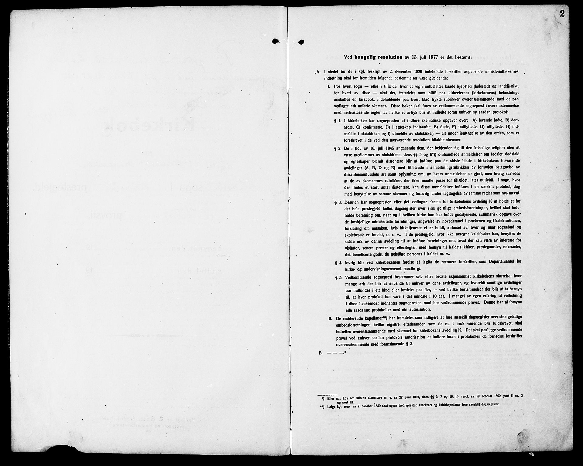 Ministerialprotokoller, klokkerbøker og fødselsregistre - Nordland, AV/SAT-A-1459/885/L1215: Klokkerbok nr. 885C04, 1916-1929, s. 2