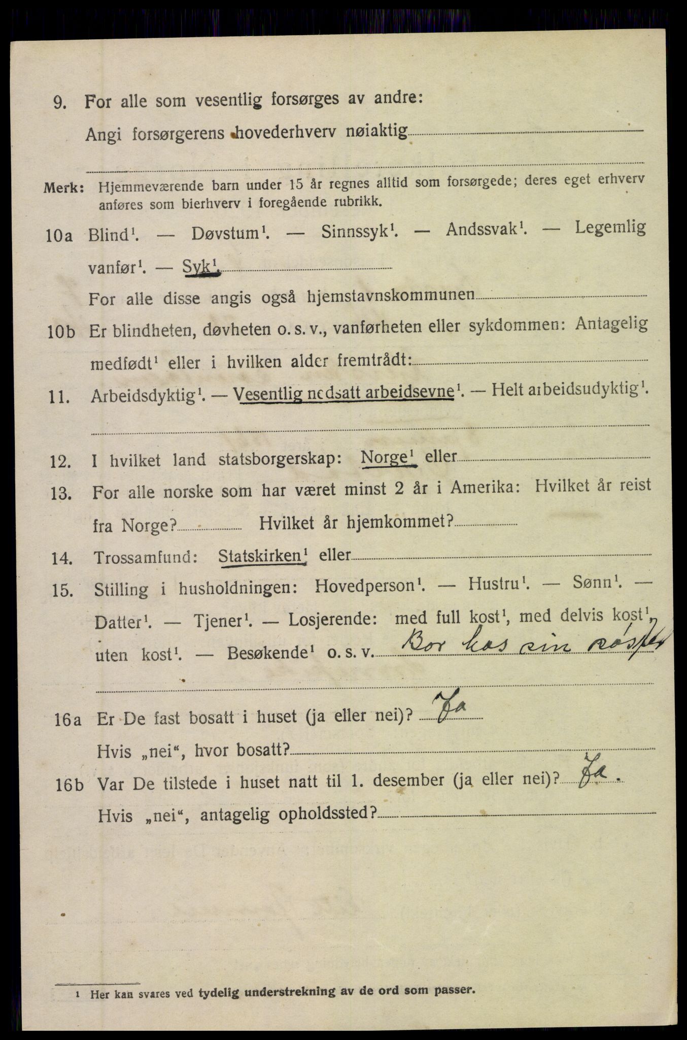 SAK, Folketelling 1920 for 0920 Øyestad herred, 1920, s. 5257