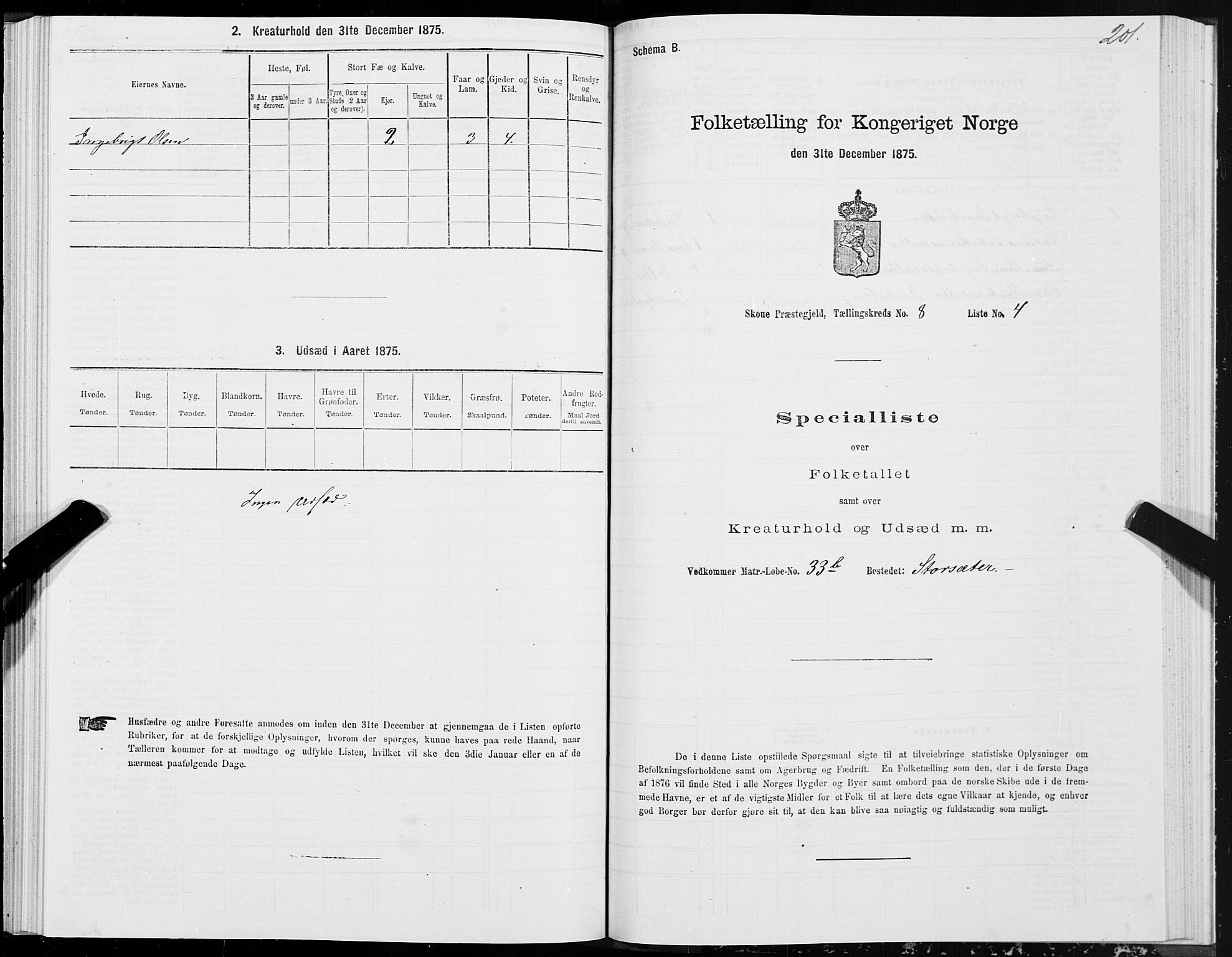 SAT, Folketelling 1875 for 1529P Skodje prestegjeld, 1875, s. 2201