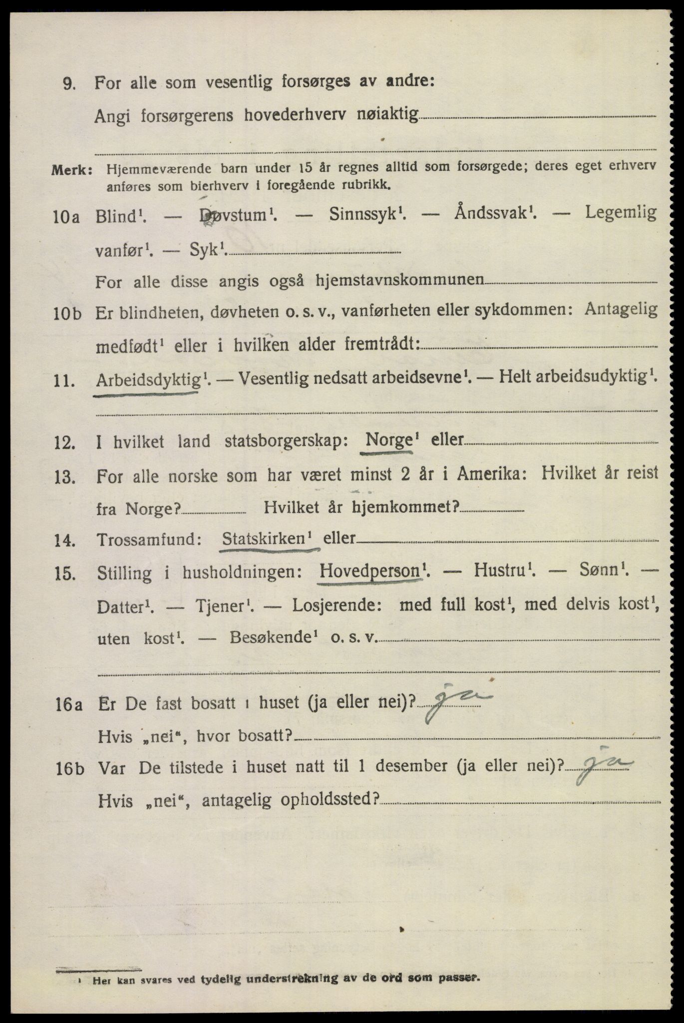 SAKO, Folketelling 1920 for 0719 Andebu herred, 1920, s. 5105
