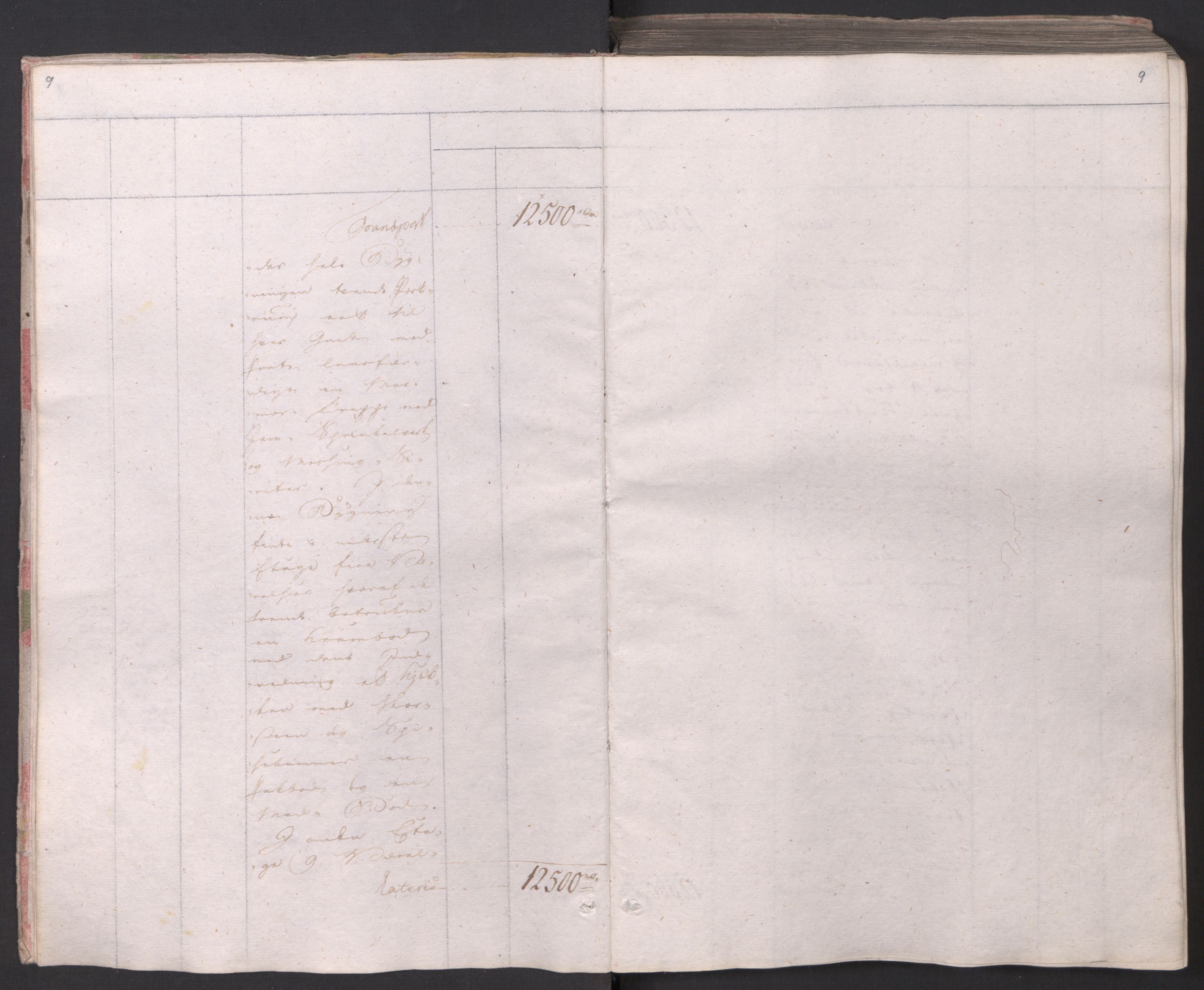 Kristiania stiftamt, AV/SAO-A-10386/I/Ia/L0015: Branntakster, 1797, s. 9