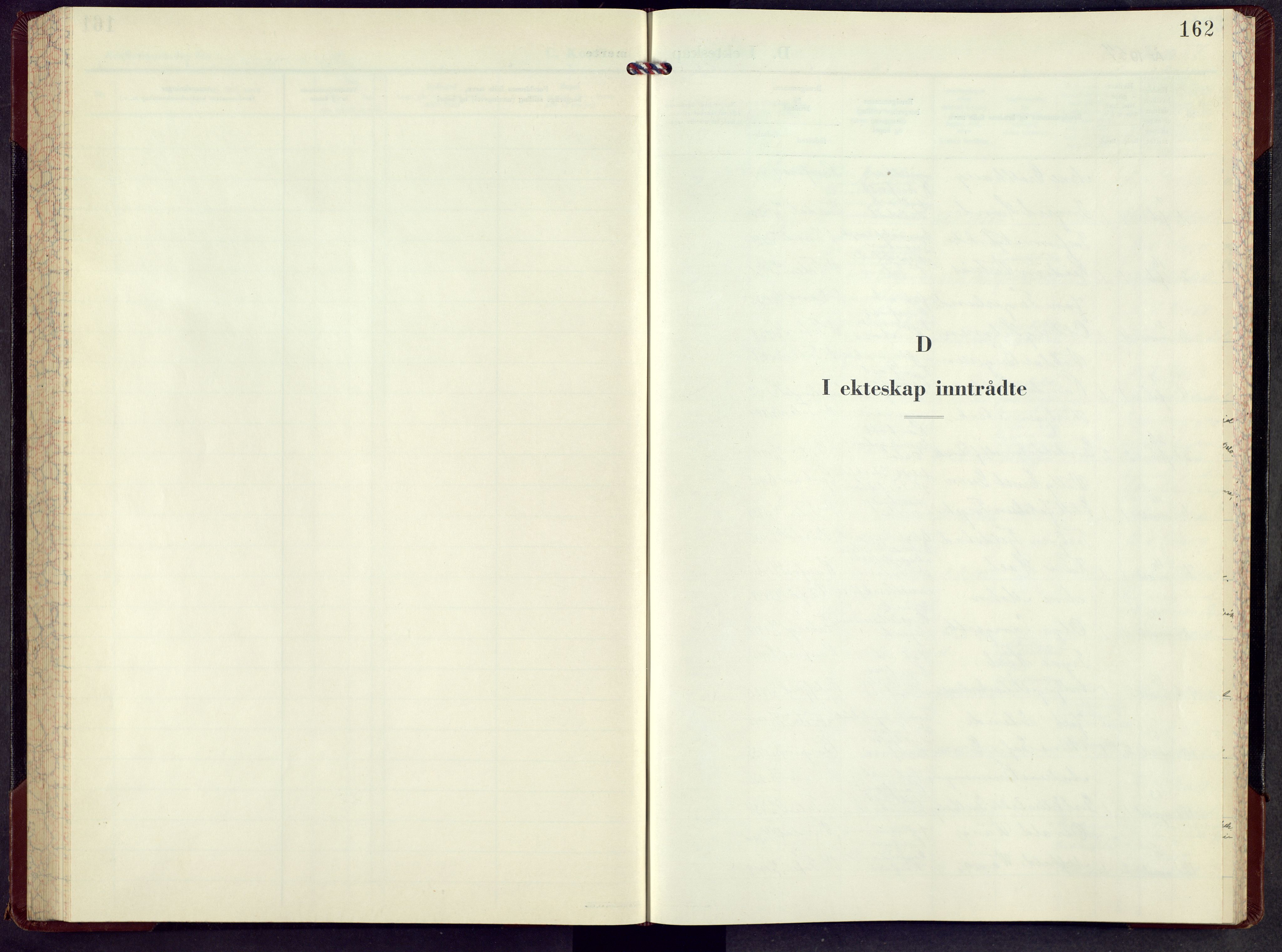 Vestre Toten prestekontor, AV/SAH-PREST-108/H/Ha/Hab/L0014: Klokkerbok nr. 14, 1957-1970, s. 162