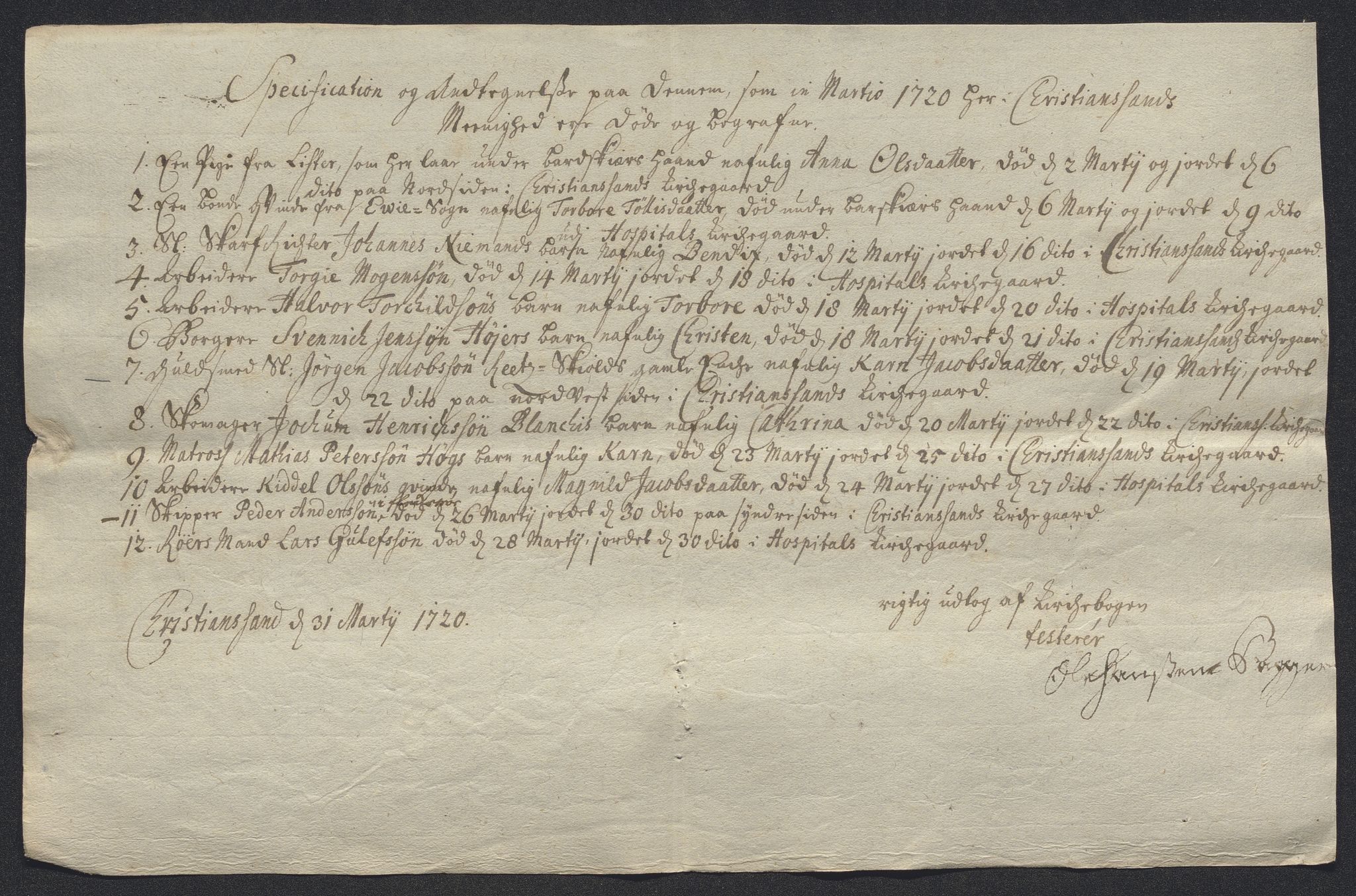 Rentekammeret inntil 1814, Reviderte regnskaper, Byregnskaper, AV/RA-EA-4066/R/Rm/L0286: [M19] Sikt og sakefall, 1719-1727, s. 57