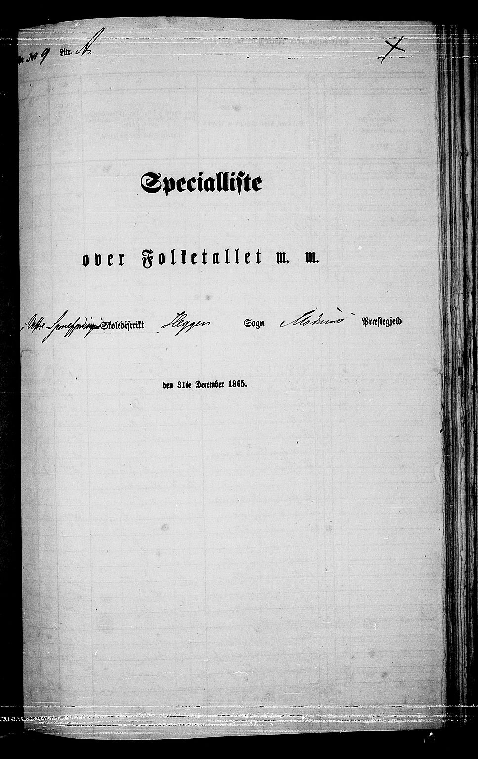 RA, Folketelling 1865 for 0623P Modum prestegjeld, 1865, s. 186