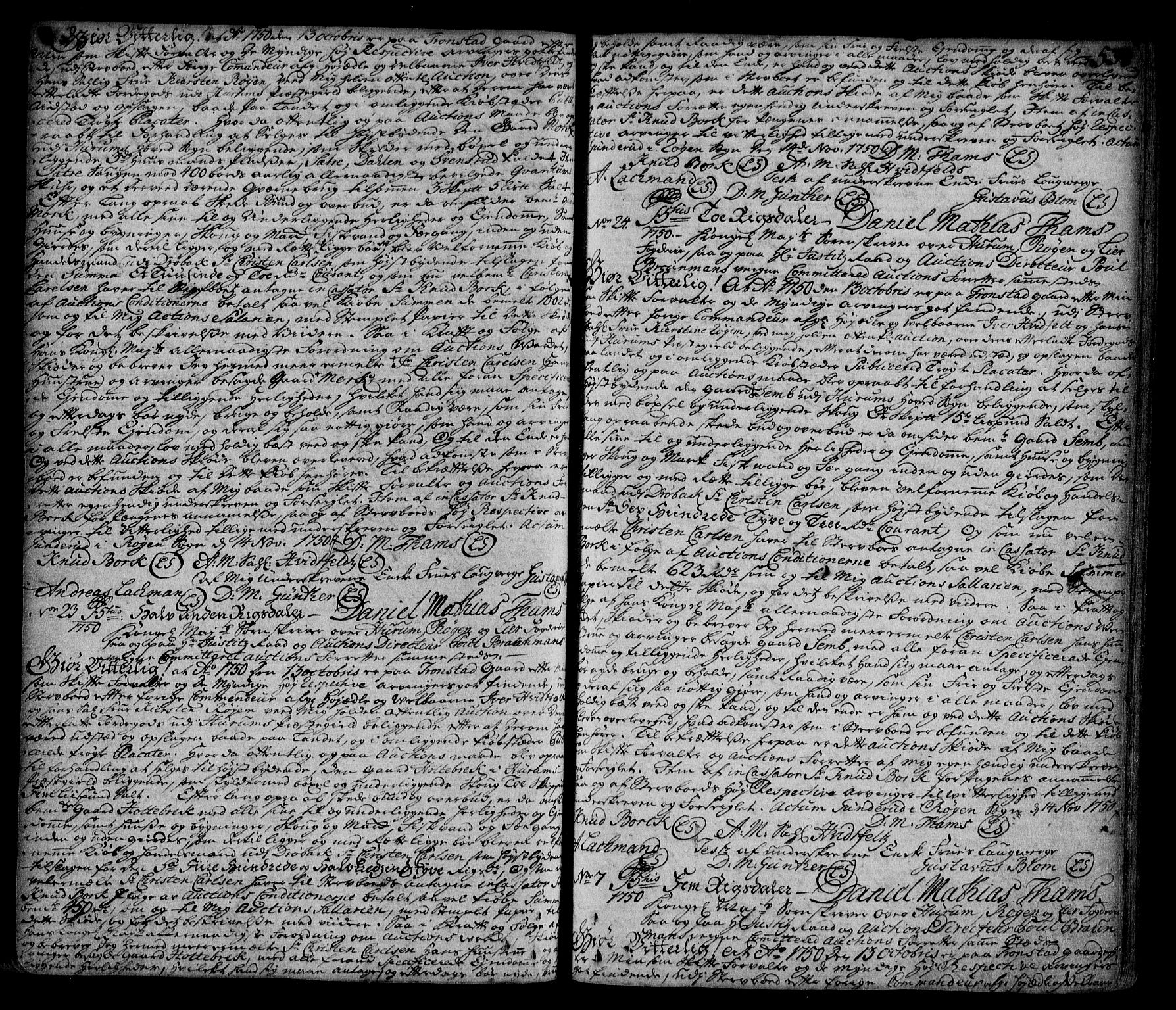 Lier, Røyken og Hurum sorenskriveri, SAKO/A-89/G/Ga/Gaa/L0002: Pantebok nr. II, 1725-1755, s. 538