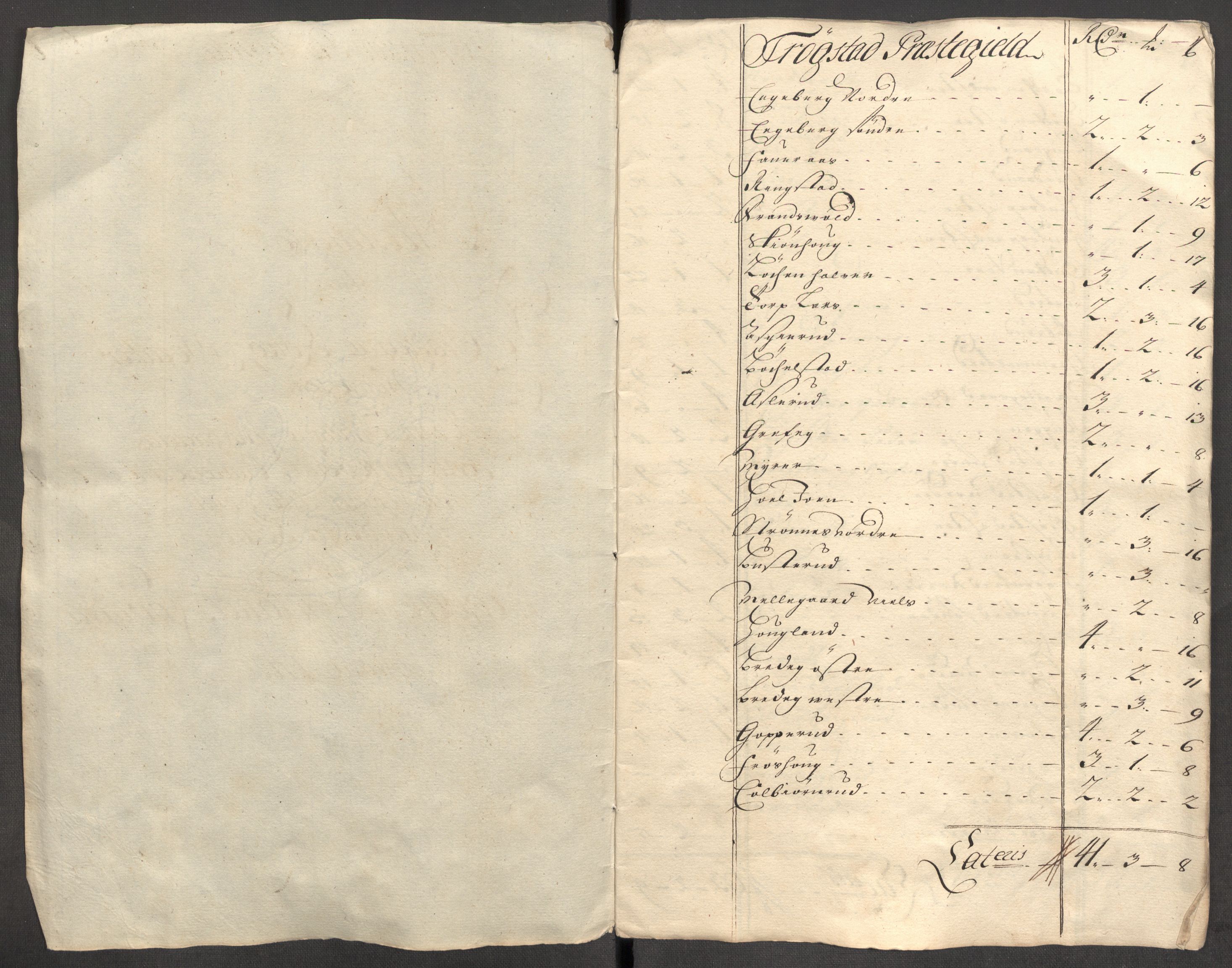 Rentekammeret inntil 1814, Reviderte regnskaper, Fogderegnskap, AV/RA-EA-4092/R07/L0307: Fogderegnskap Rakkestad, Heggen og Frøland, 1713, s. 134