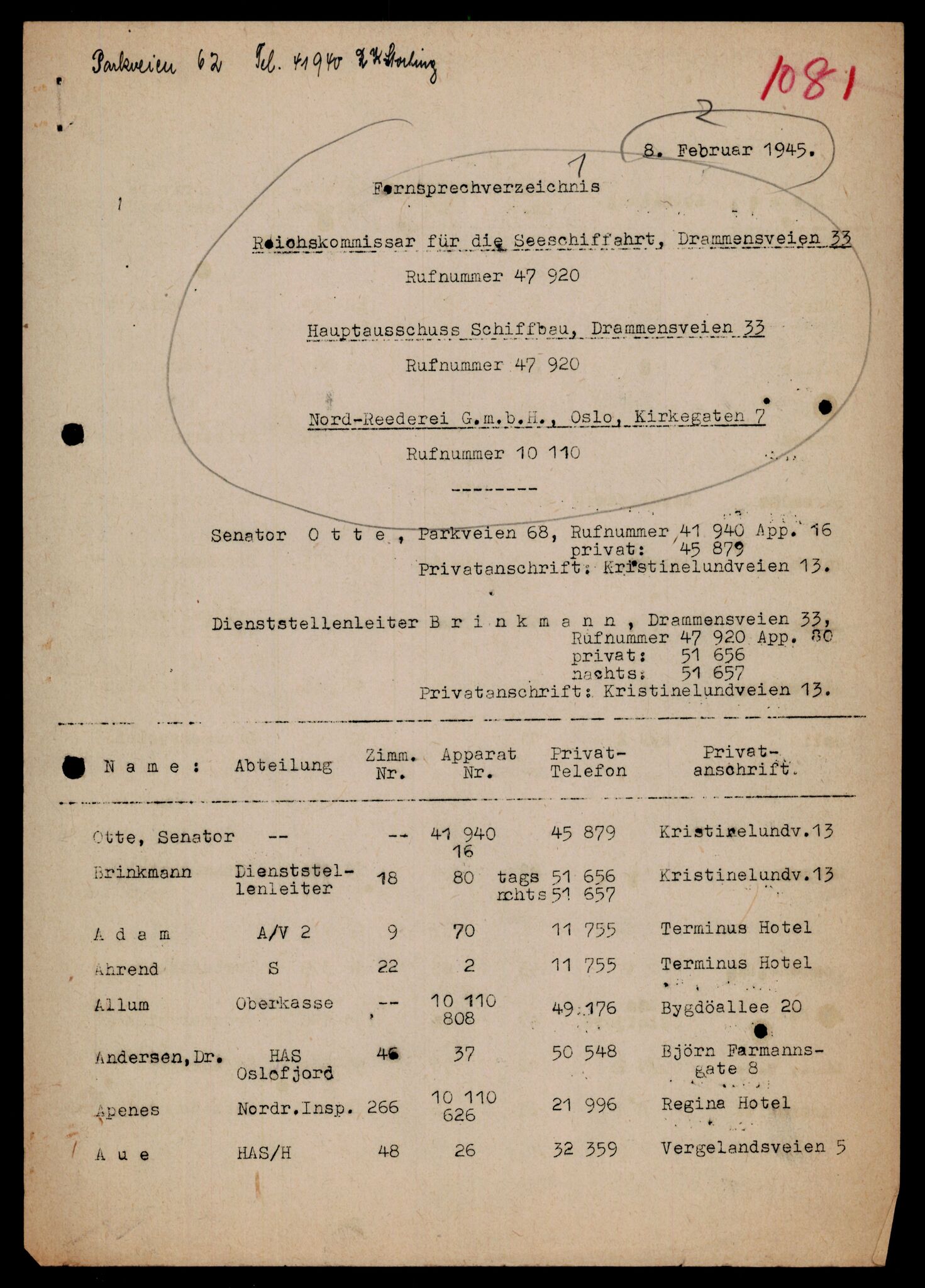 Forsvarets Overkommando. 2 kontor. Arkiv 11.4. Spredte tyske arkivsaker, AV/RA-RAFA-7031/D/Dar/Darb/L0005: Reichskommissariat., 1940-1945, s. 198