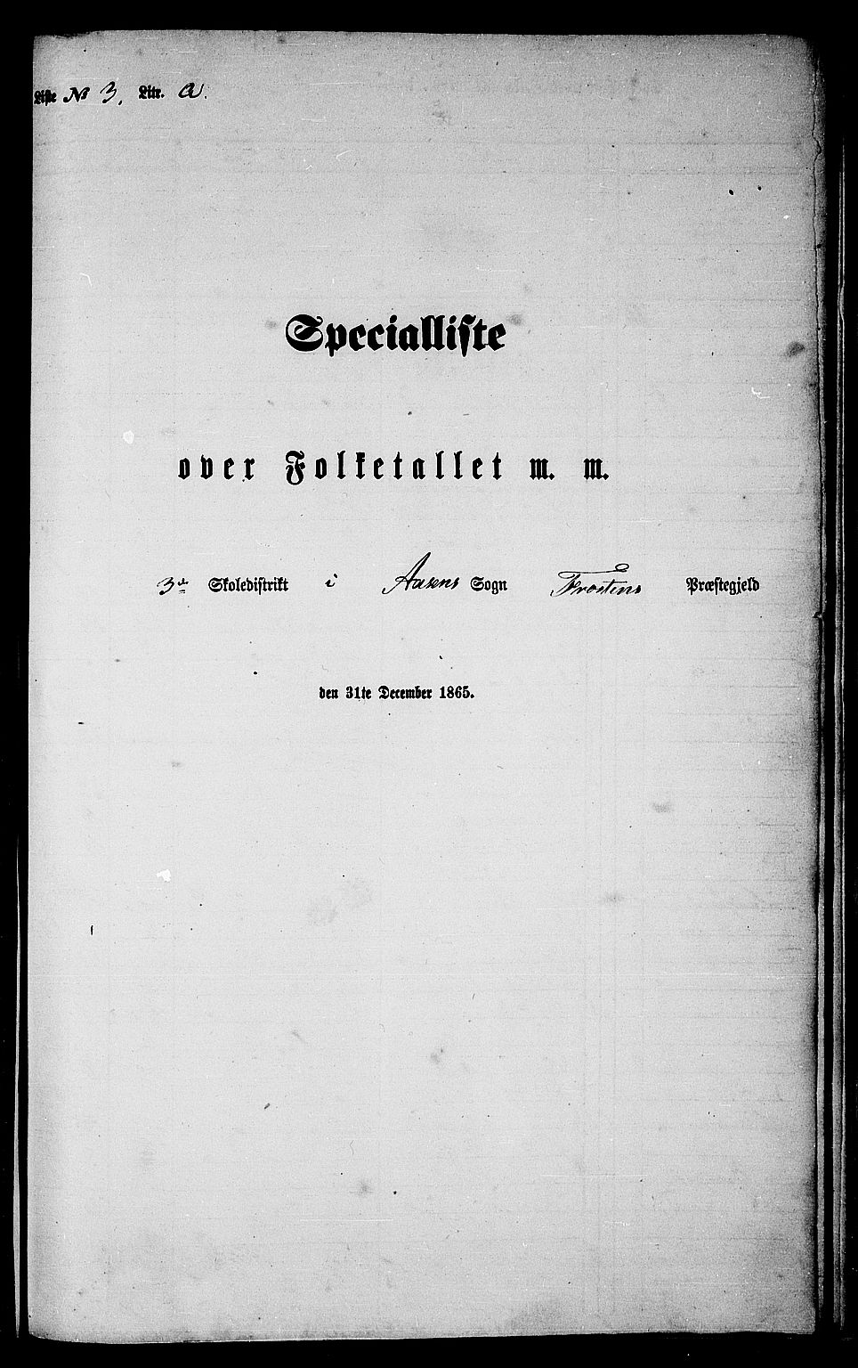 RA, Folketelling 1865 for 1717P Frosta prestegjeld, 1865, s. 178