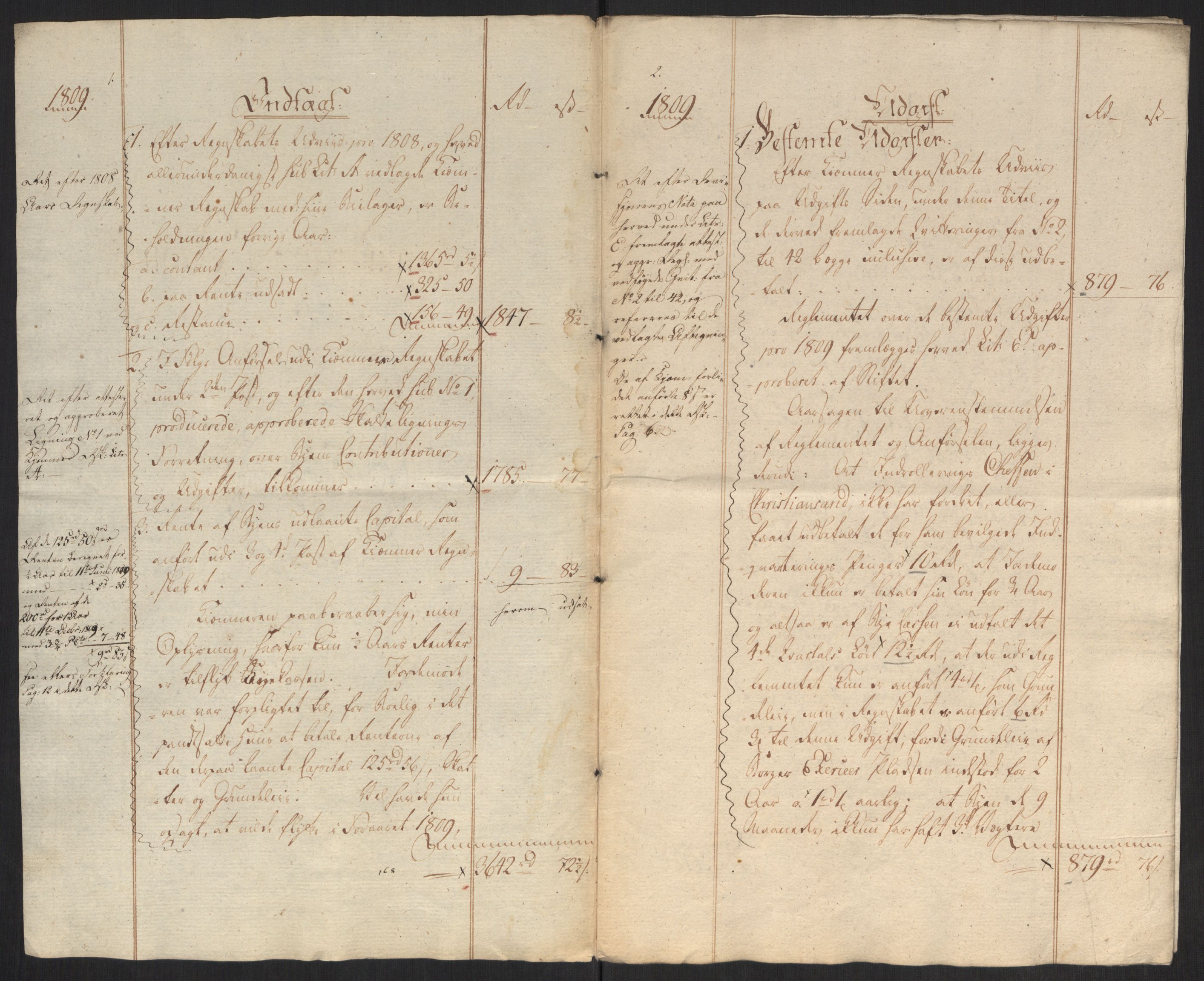 Danske Kanselli 1800-1814, AV/RA-EA-3024/K/Kk/Kka/Kkac/L0237: Kjøpstadregnskap Øster Risør, 1805-1810, s. 706