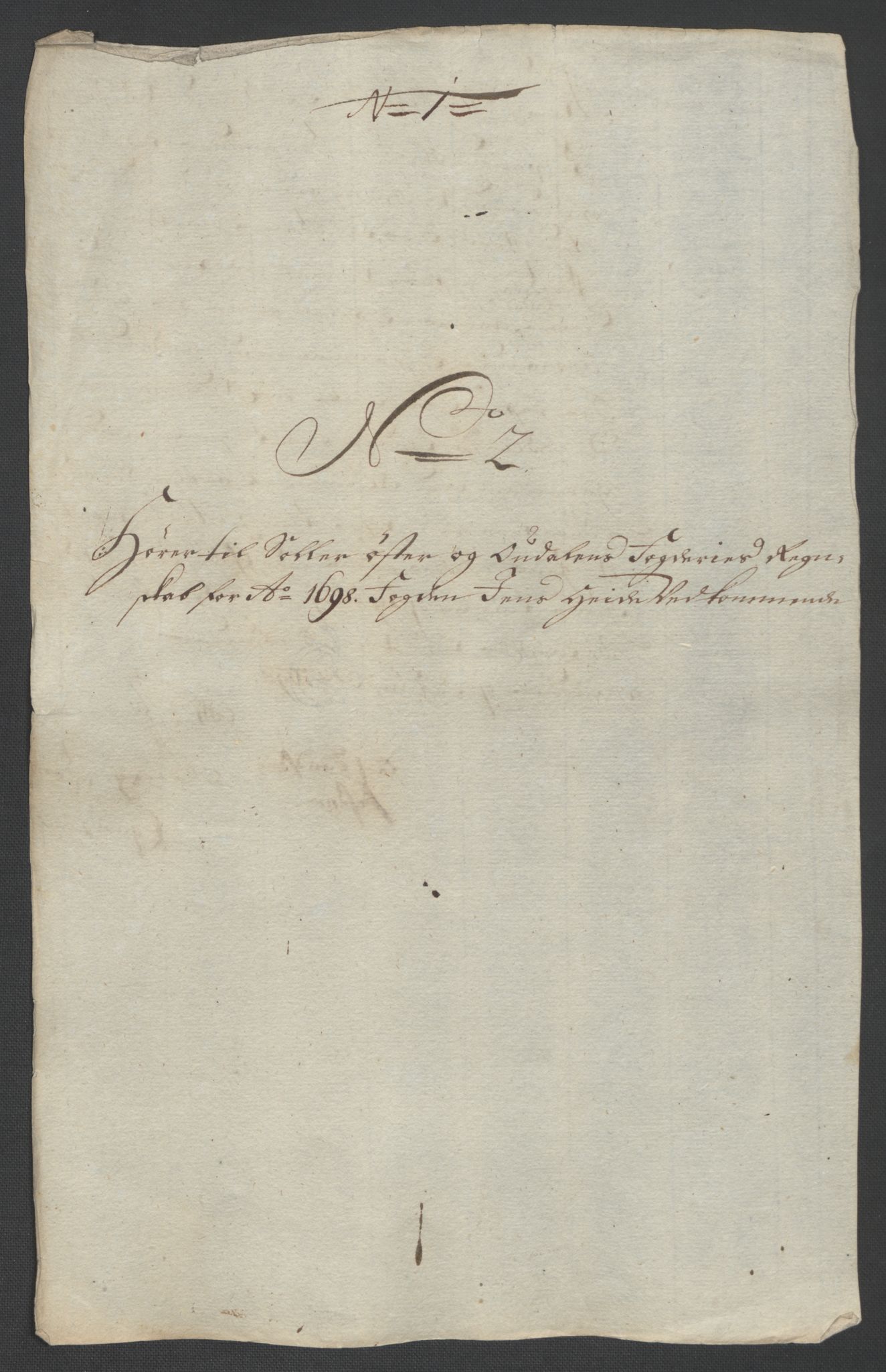 Rentekammeret inntil 1814, Reviderte regnskaper, Fogderegnskap, AV/RA-EA-4092/R13/L0836: Fogderegnskap Solør, Odal og Østerdal, 1698, s. 22