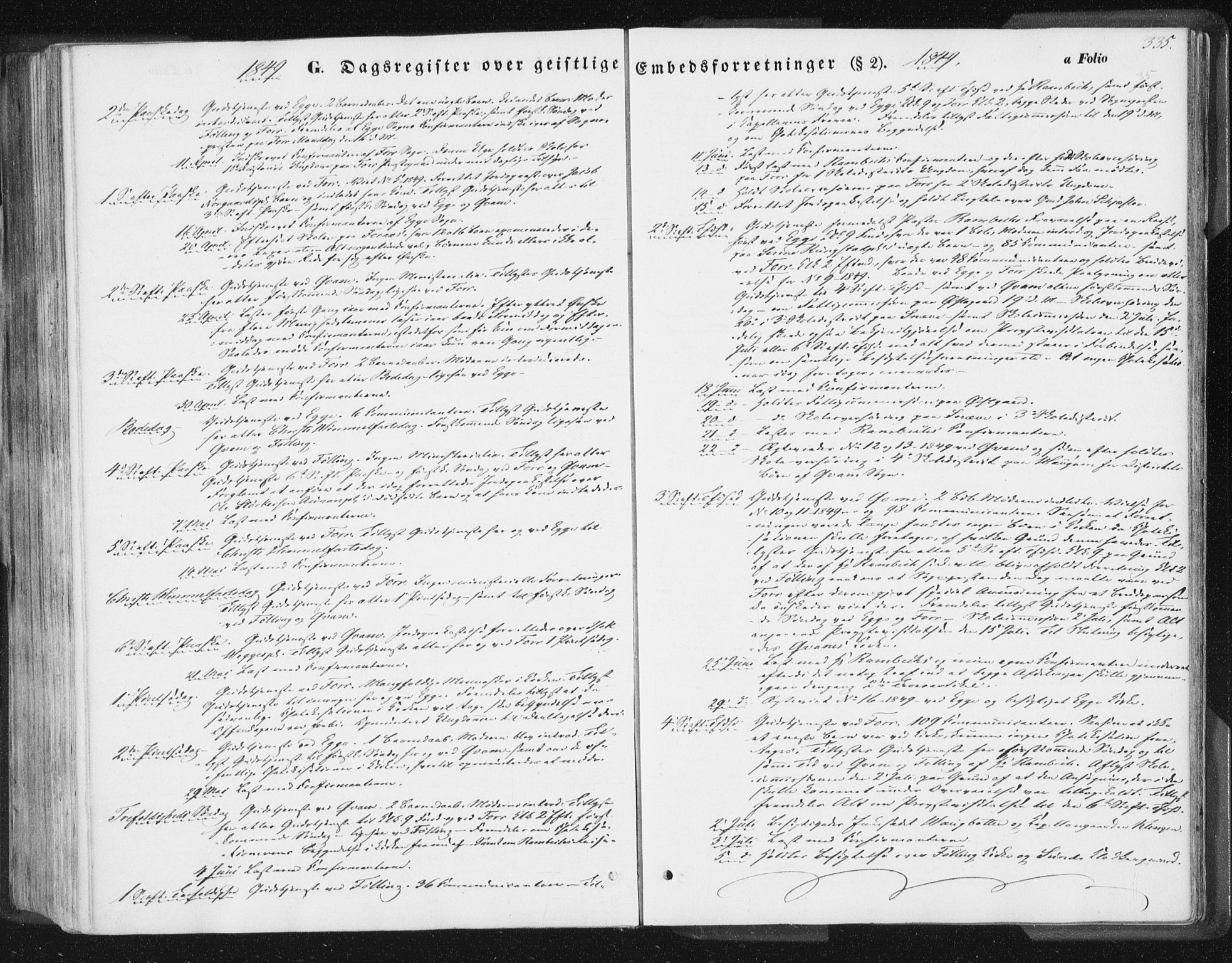 Ministerialprotokoller, klokkerbøker og fødselsregistre - Nord-Trøndelag, SAT/A-1458/746/L0446: Ministerialbok nr. 746A05, 1846-1859, s. 335