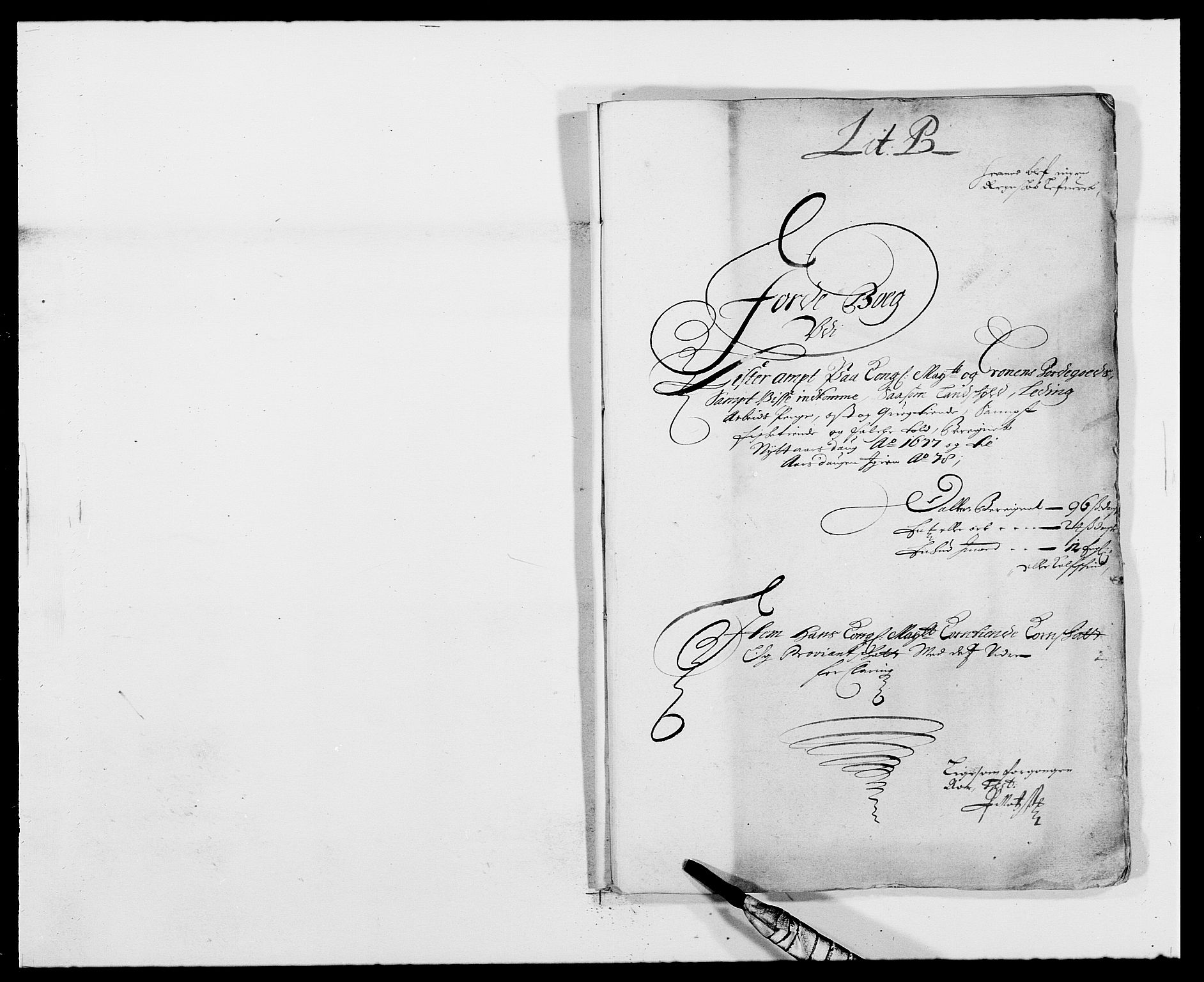 Rentekammeret inntil 1814, Reviderte regnskaper, Fogderegnskap, AV/RA-EA-4092/R41/L2530: Fogderegnskap Lista, 1677-1679, s. 1