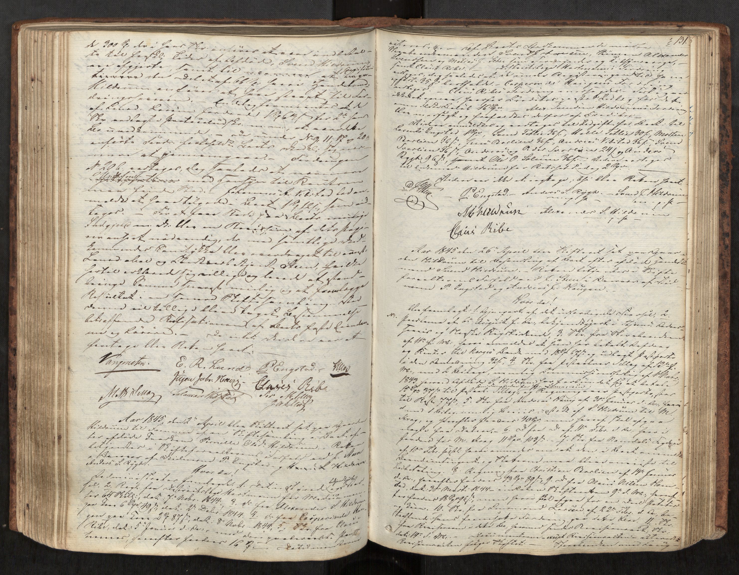 Namdal sorenskriveri, AV/SAT-A-4133/1/3/3B/L0002: Skiftebehandlingsprotokoll, 1837-1858, s. 131