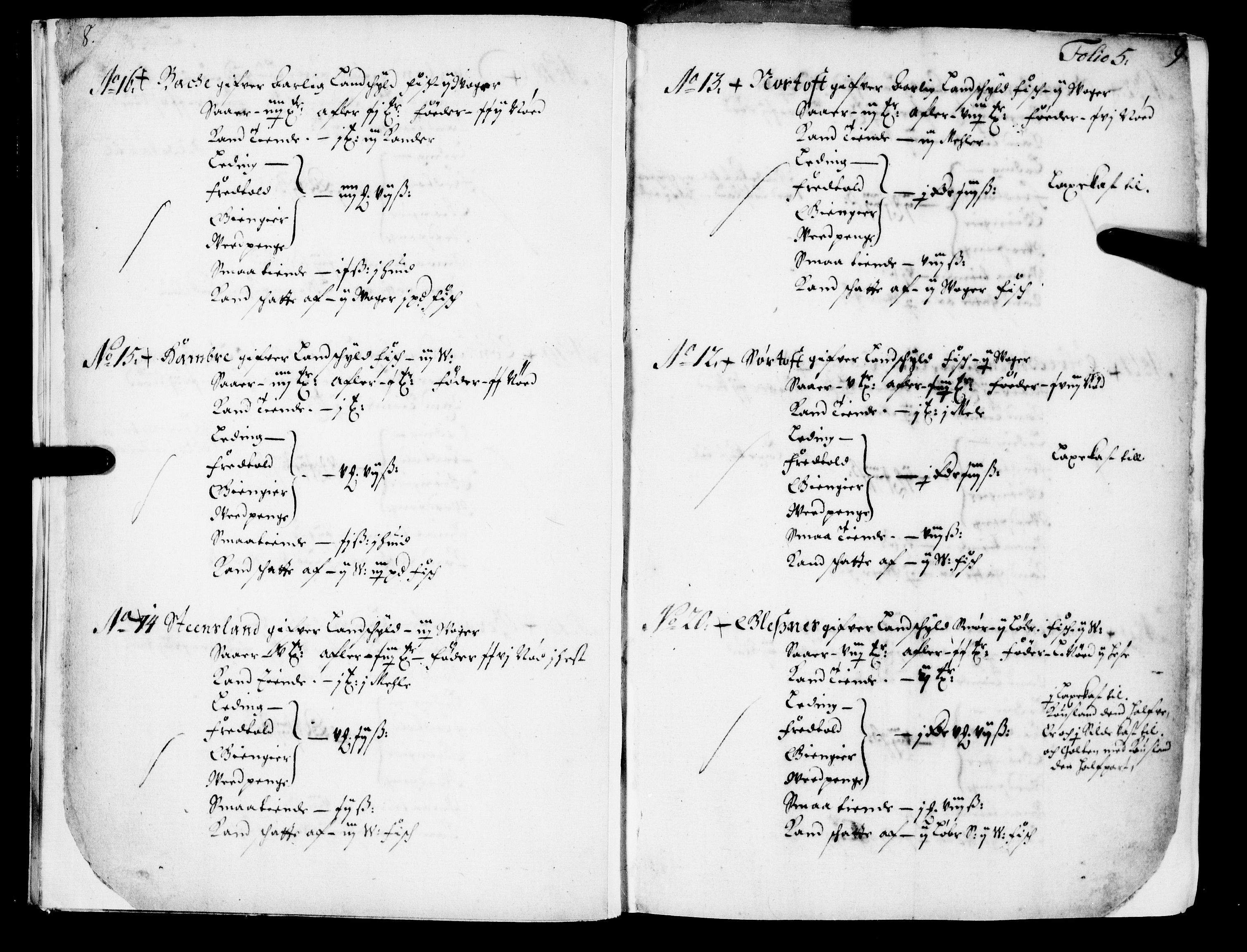 Rentekammeret inntil 1814, Realistisk ordnet avdeling, AV/RA-EA-4070/N/Nb/Nba/L0039: Nordhordland fogderi, 1667, s. 4b-5a