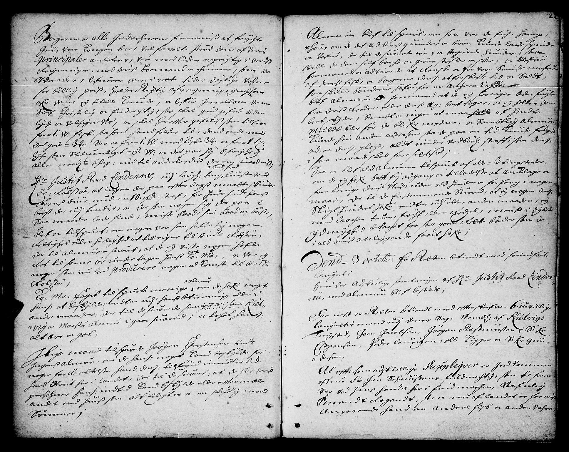 Finnmark sorenskriveri, AV/SATØ-S-0053/F/Fa/L0021: Justisprotokoller, 1685-1688, s. 21b-22a