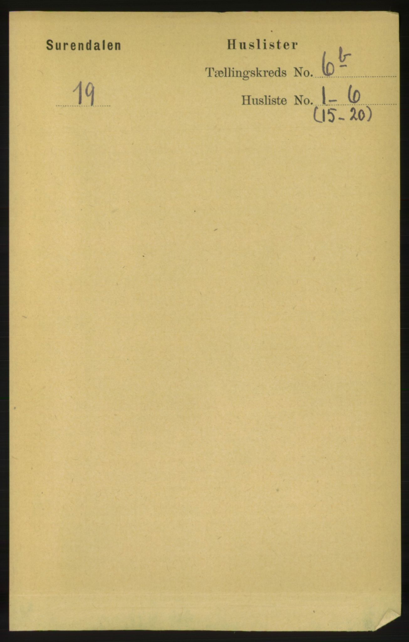 RA, Folketelling 1891 for 1566 Surnadal herred, 1891, s. 1752