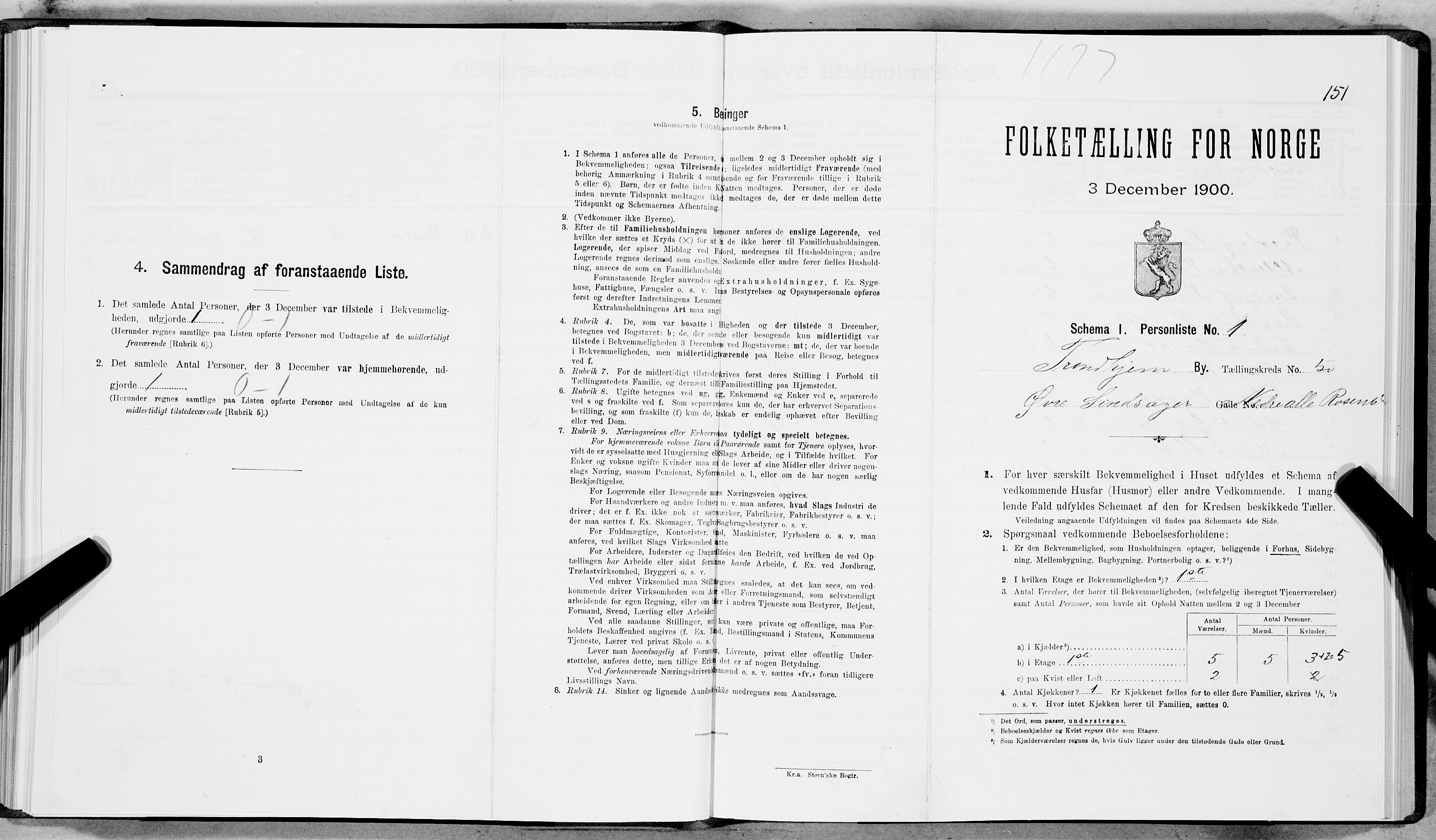 SAT, Folketelling 1900 for 1601 Trondheim kjøpstad, 1900, s. 8476